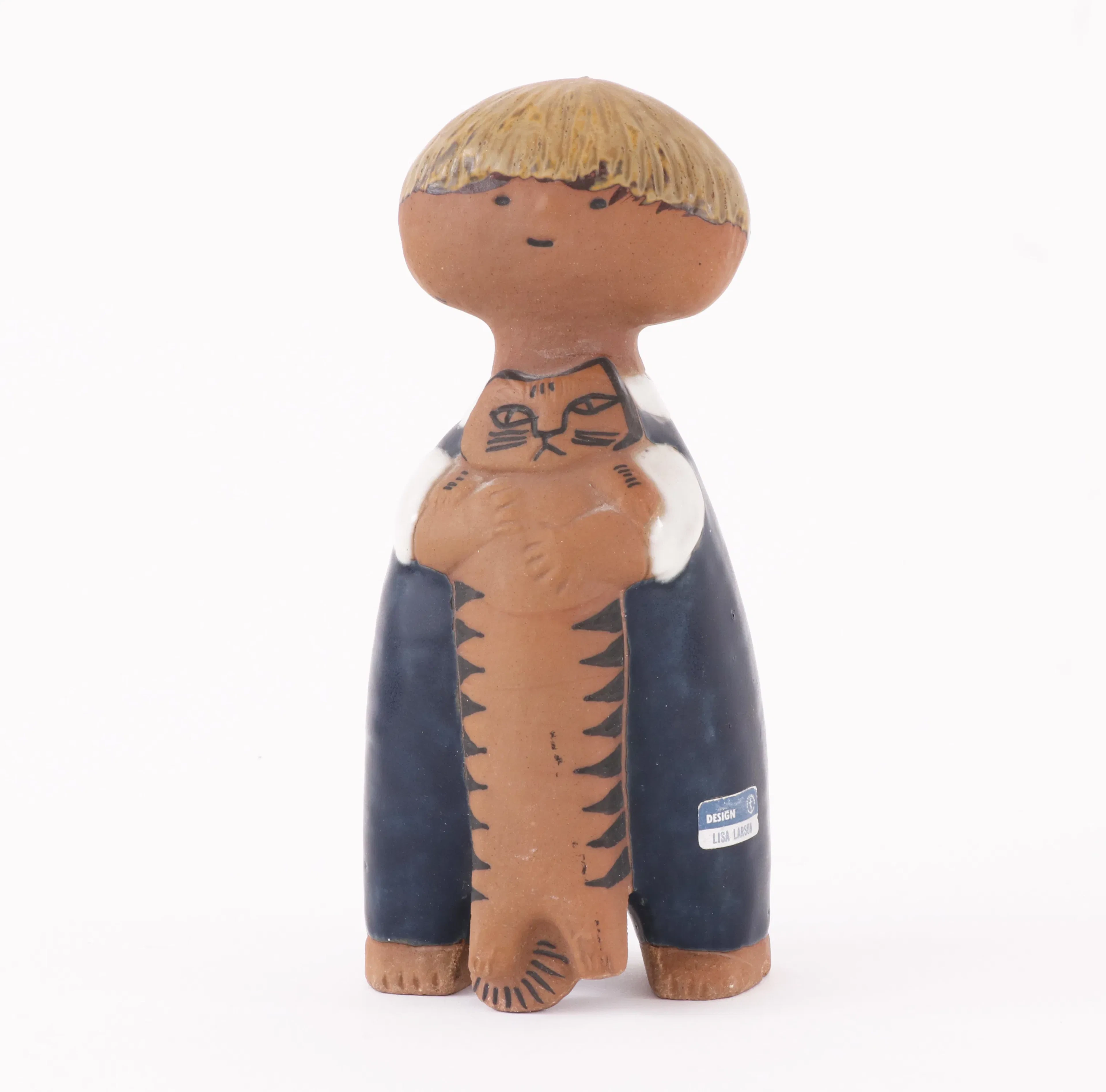 Figurin, "Pelle", Lisa Larson för Gustavsberg