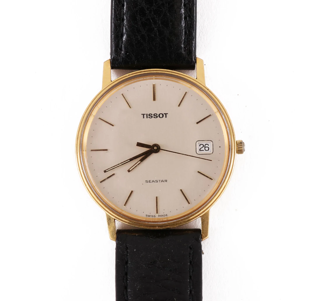 Herrarmbandsur i 18k, Tissot Seastar