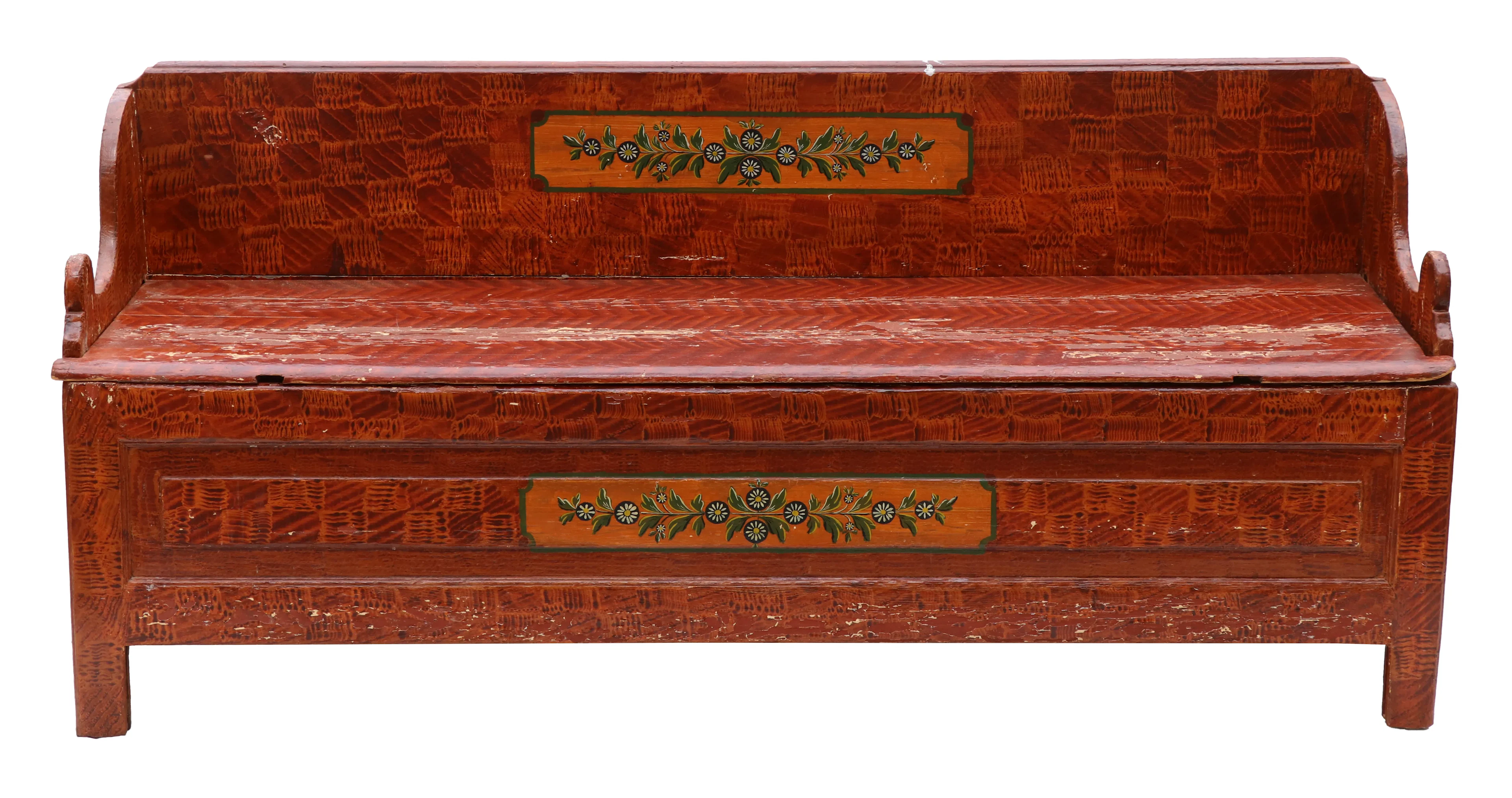 Fållbänk, allmoge, 1800-tal