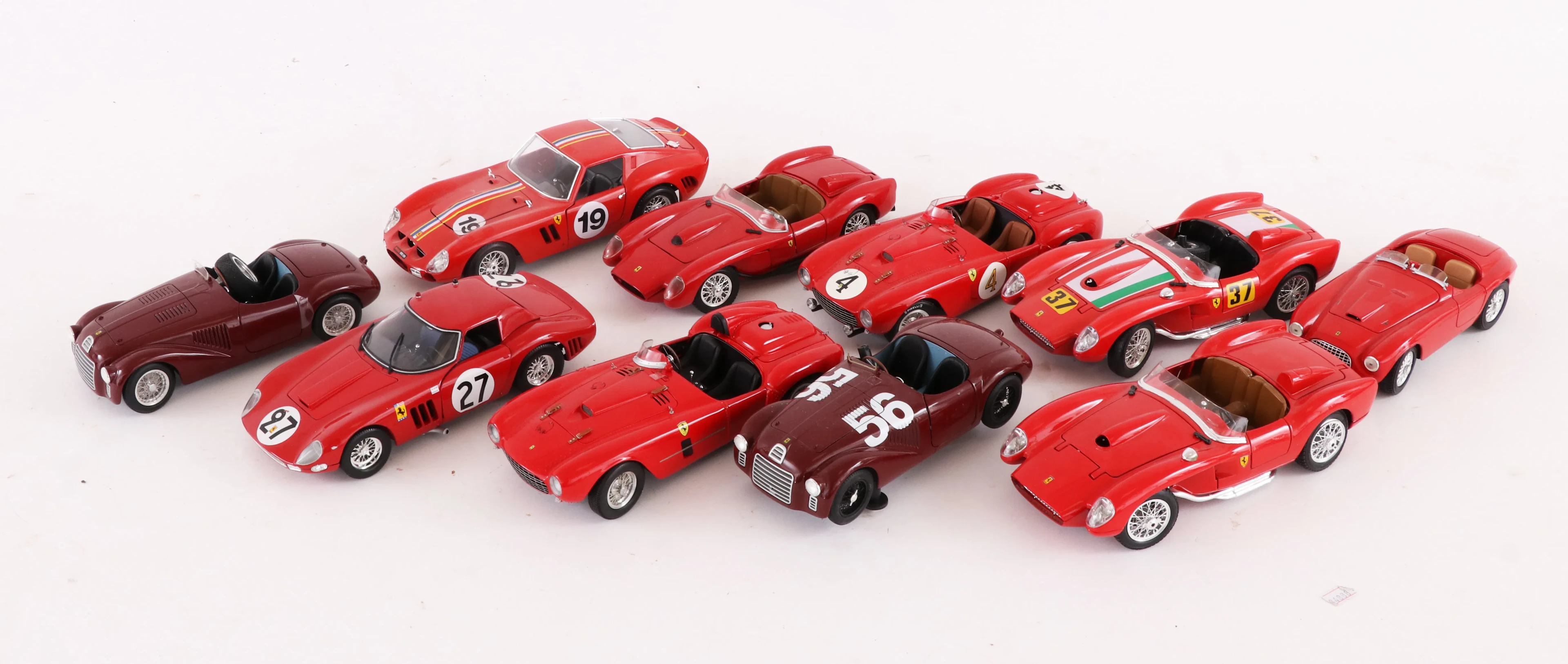 Modellbilar 10st, "Ferrari"