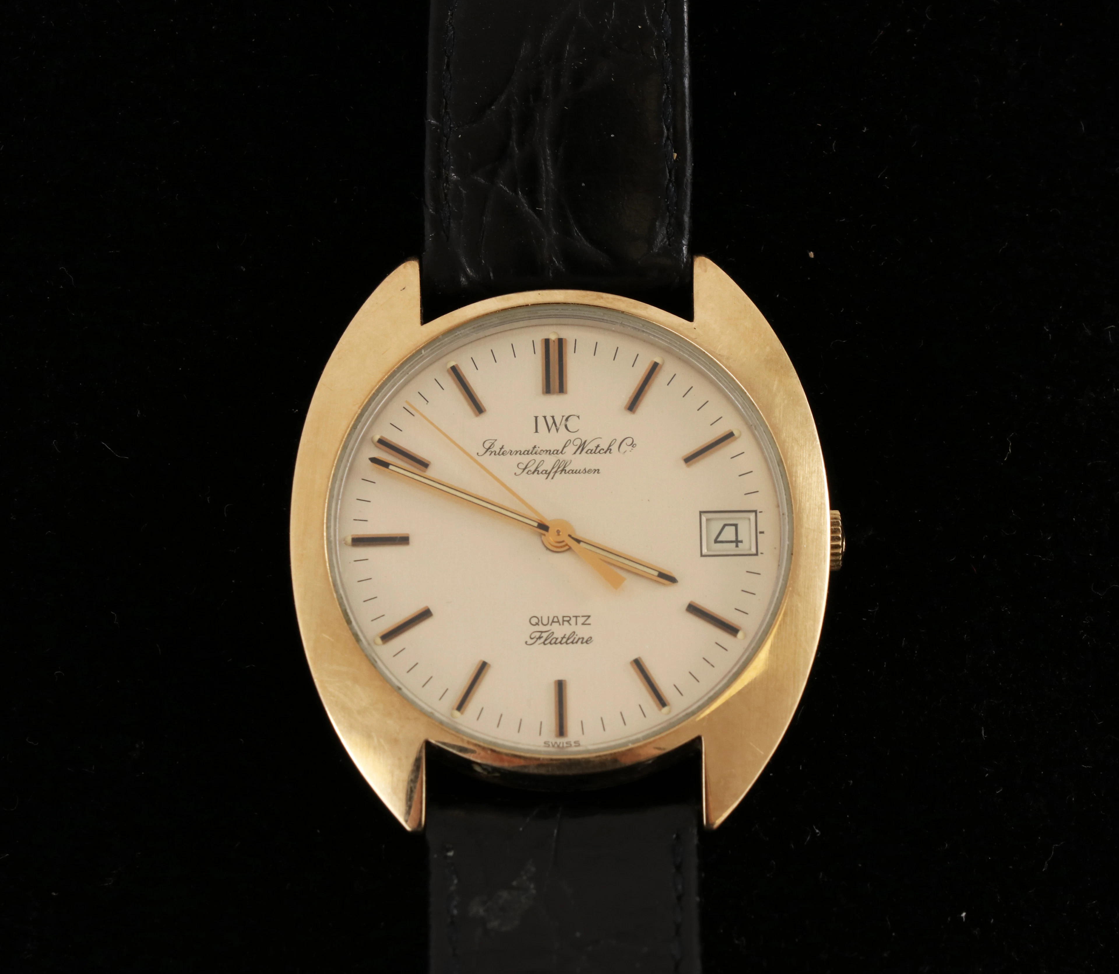 Herrarmbandsur, IWC (International Watch Co.), Flatline, Schaffhausen