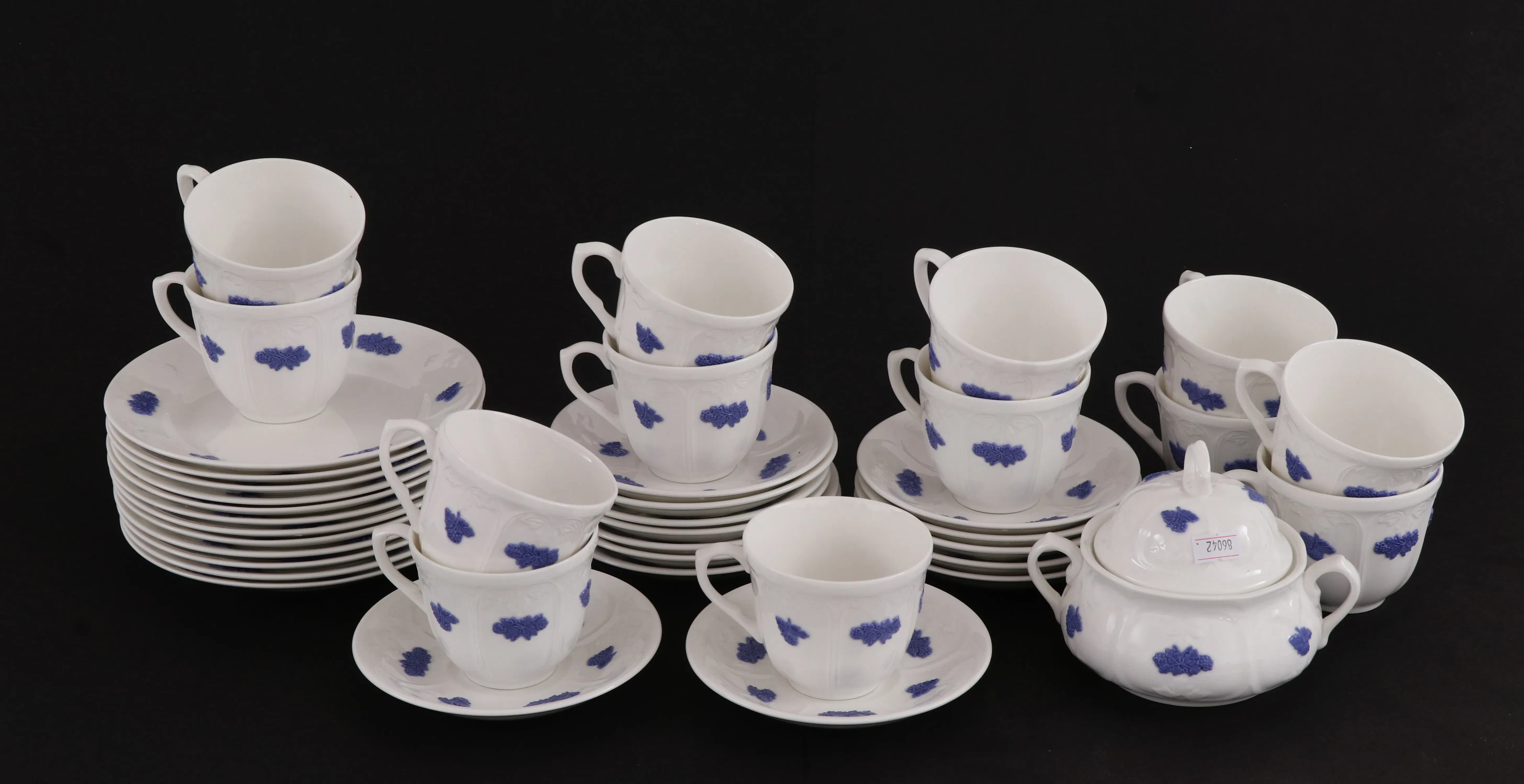 Kaffeservis, "Blå blom", Old Gustavsberg
