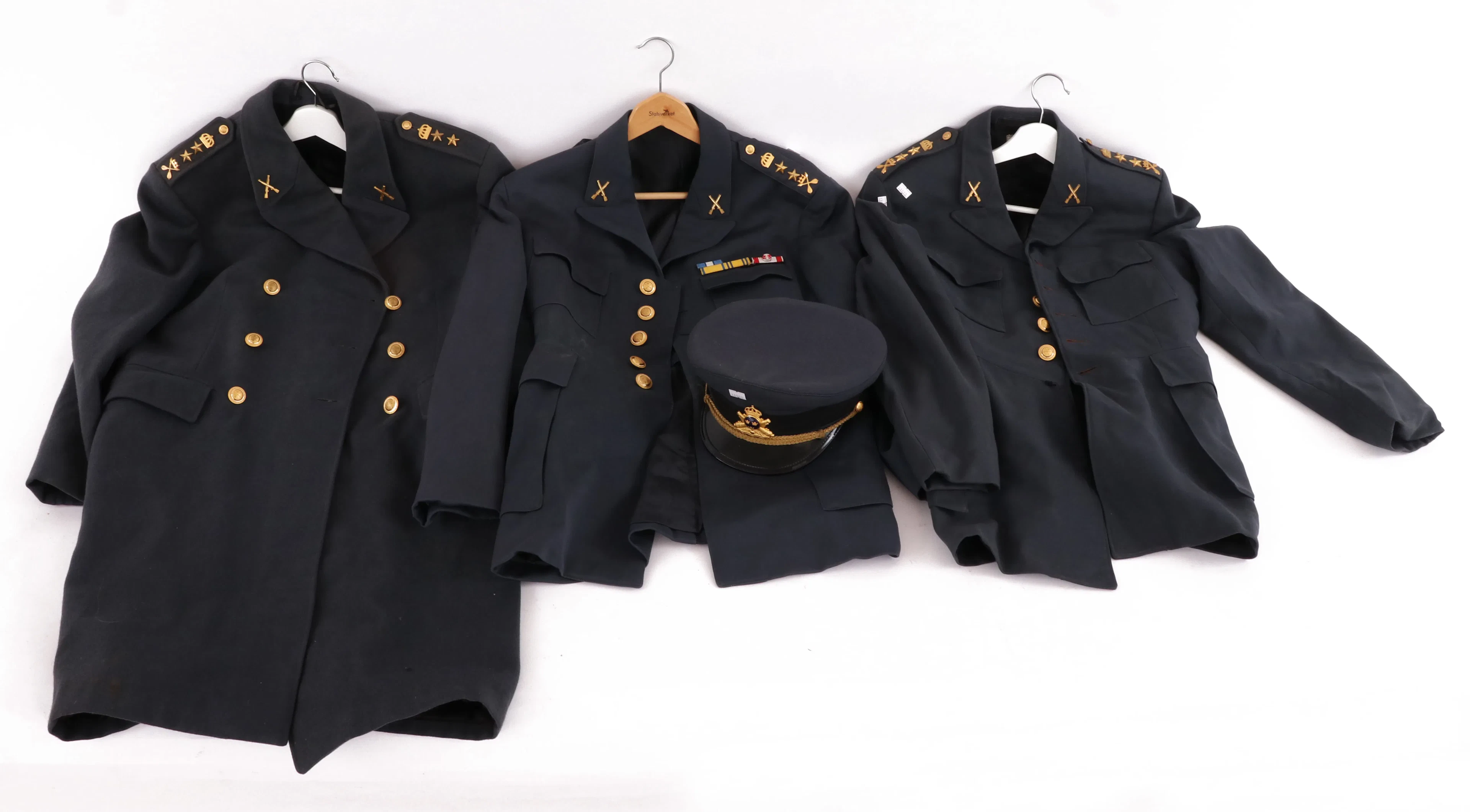 Uniformsdelar 4st