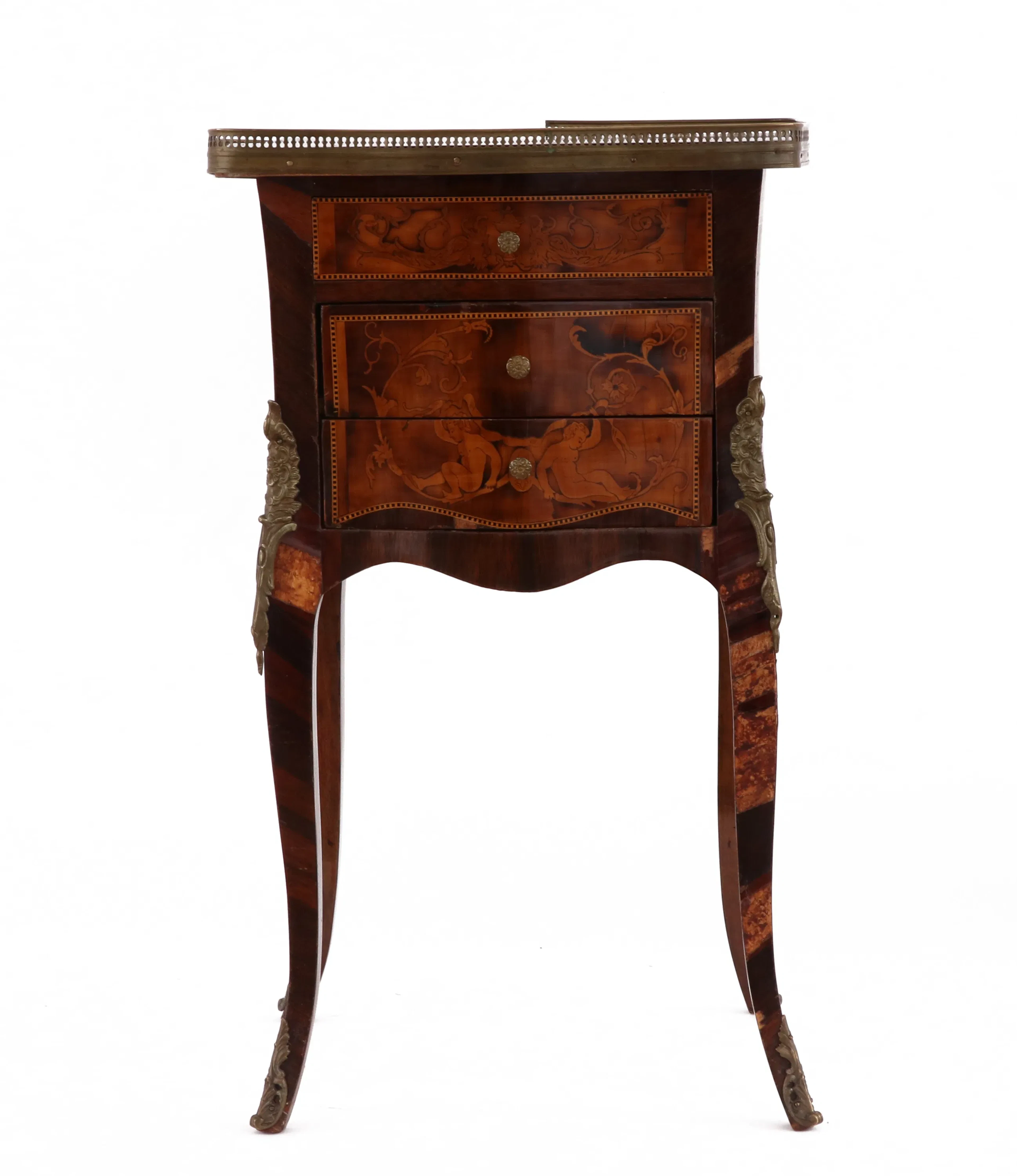 Nattduksbord, Louis XV stil, 1800-tal