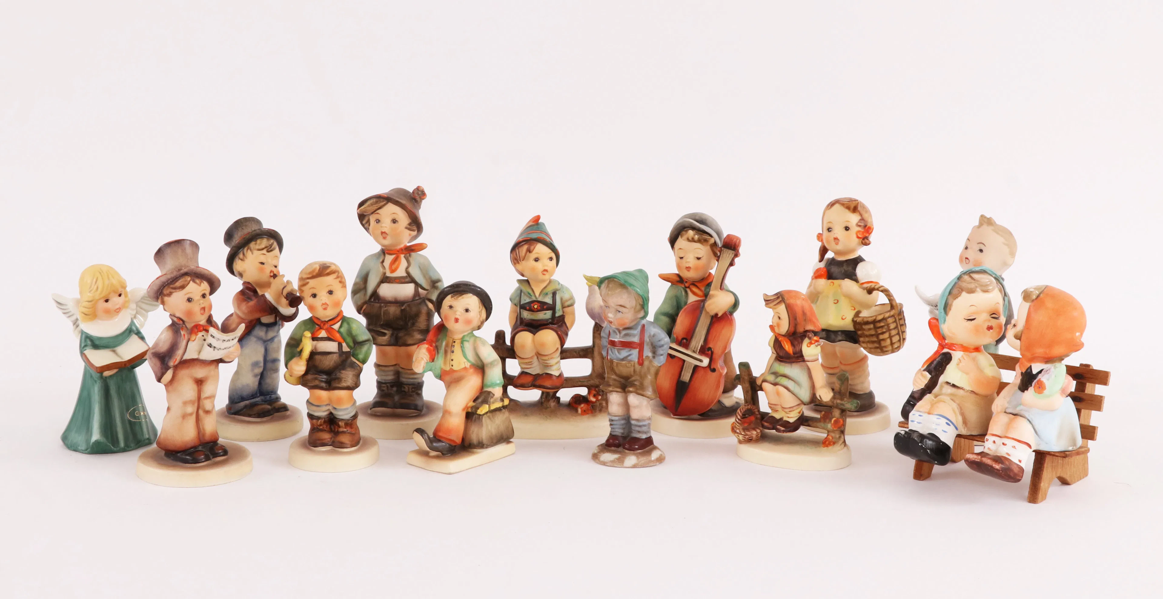 Figuriner 13st, mestadels "Hummel", Goebel