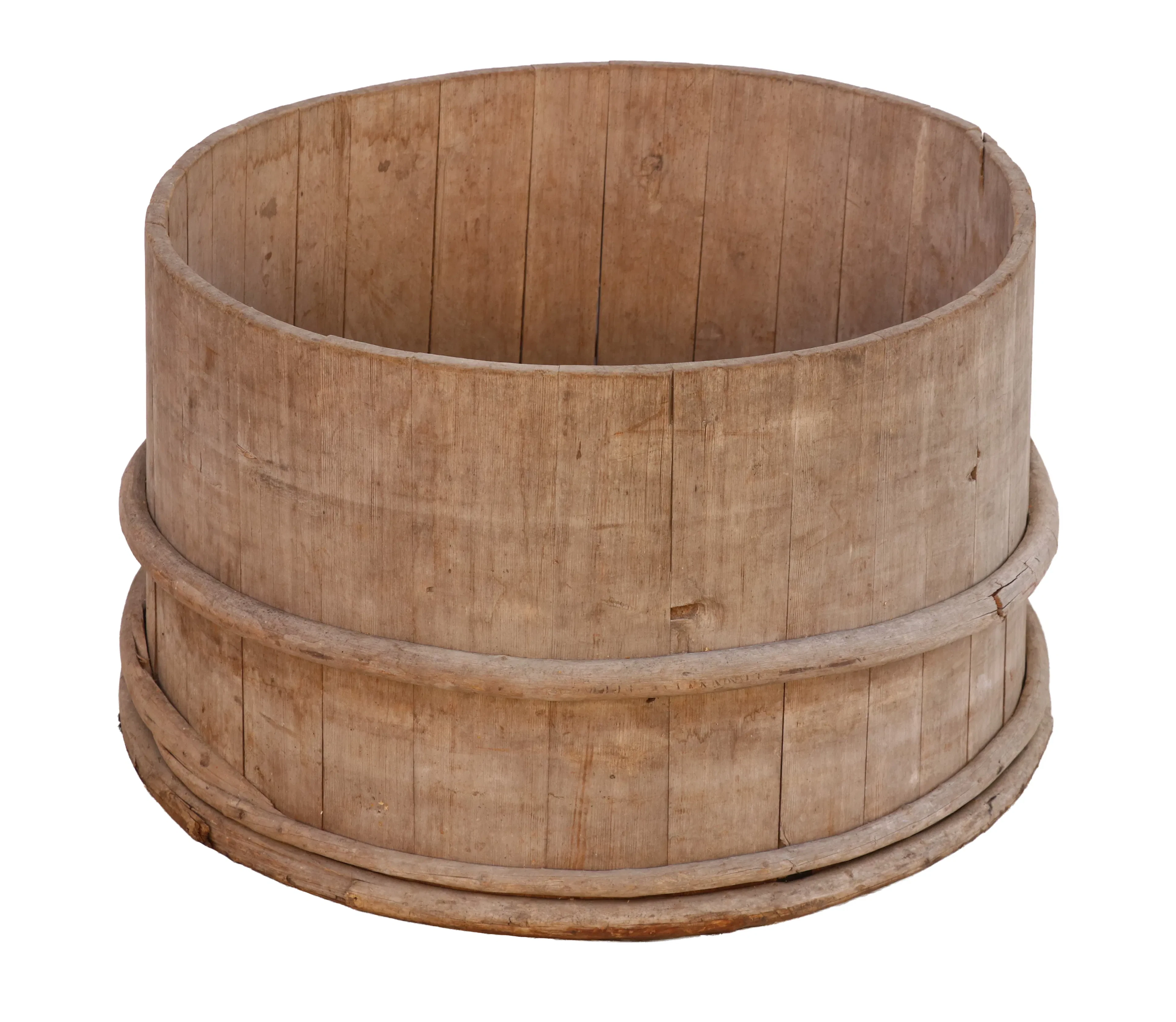 Laggad tunna, allmoge, 1800-tal