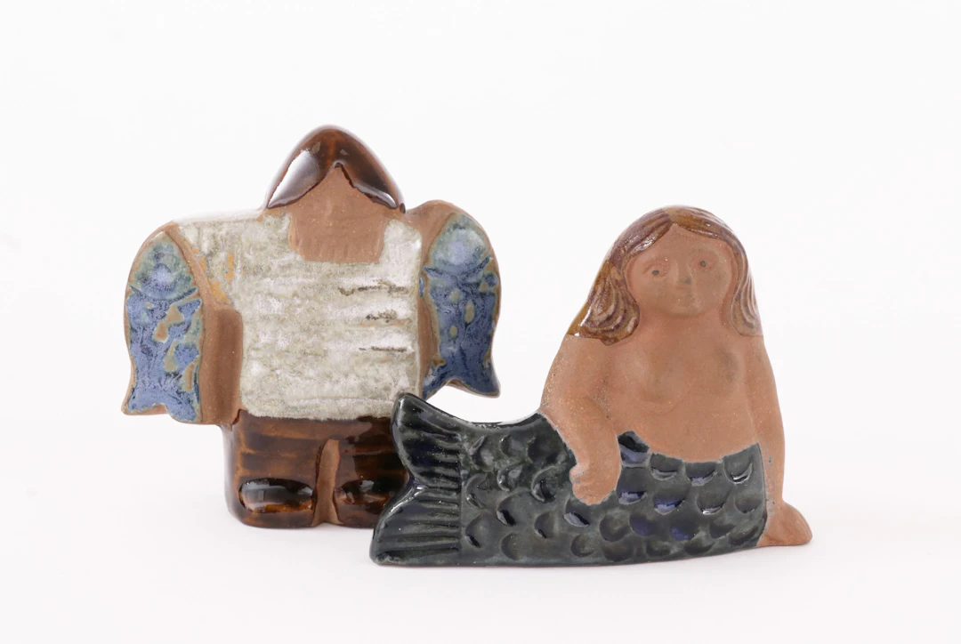 Figuriner 2st, "Miniatyrer", Lisa Larson