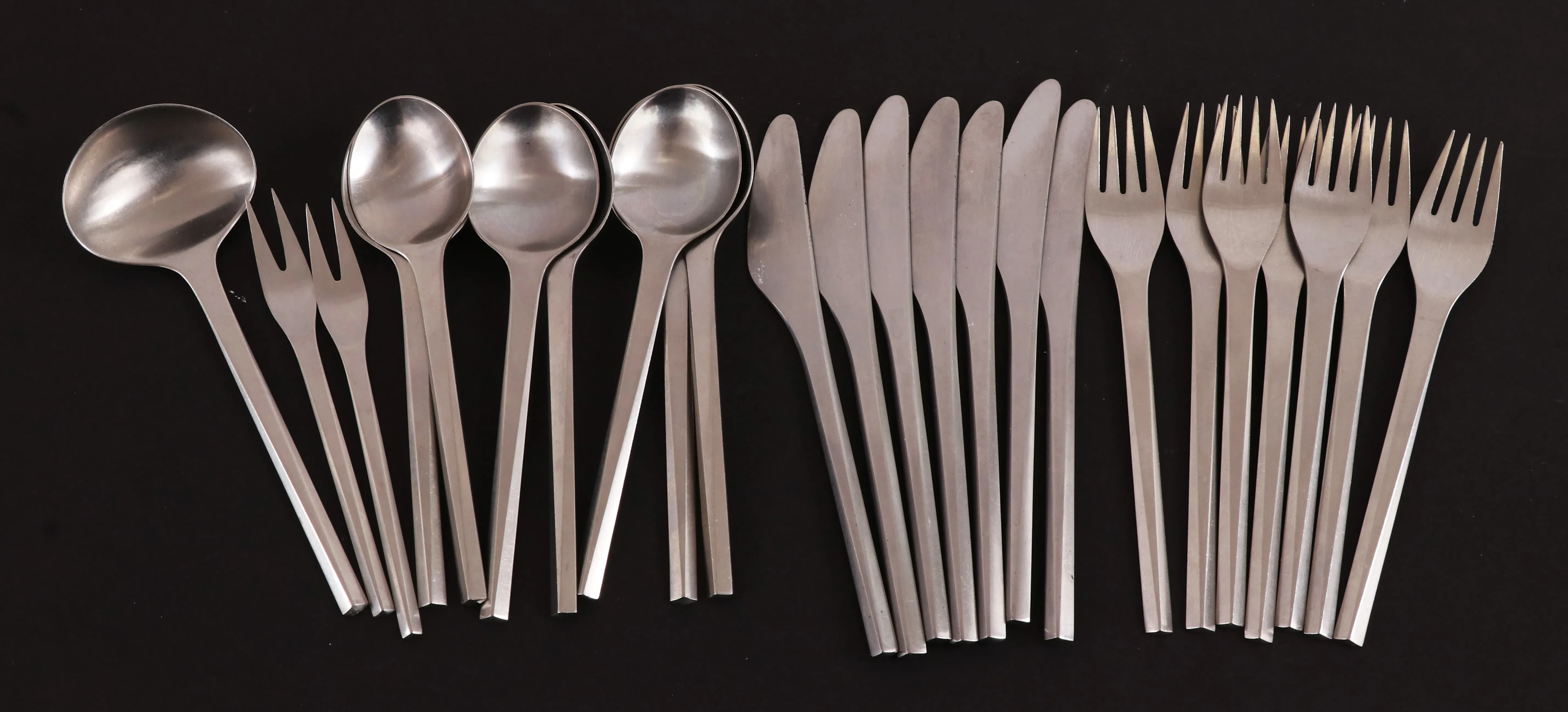 Bestickservisdelar, "Prisma", Georg Jensen, Danmark