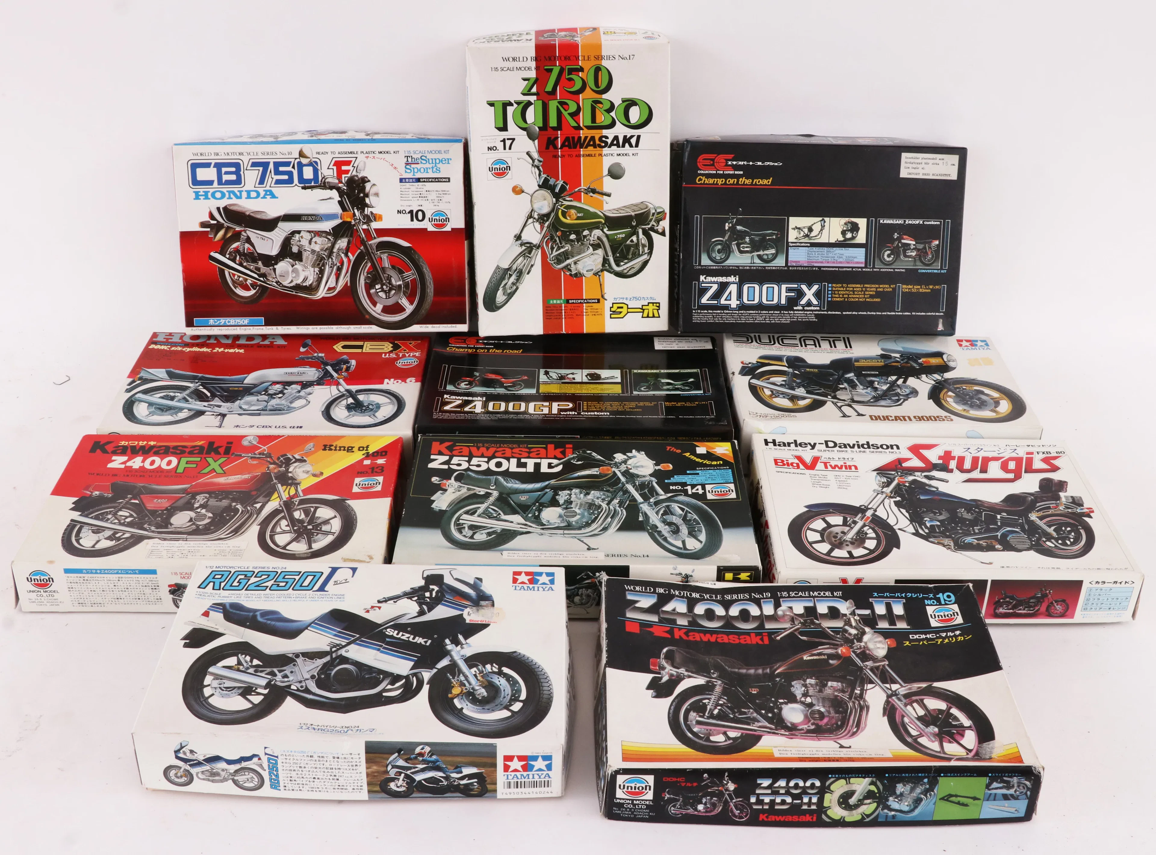 Byggsatser 11st, Union, Tamiya