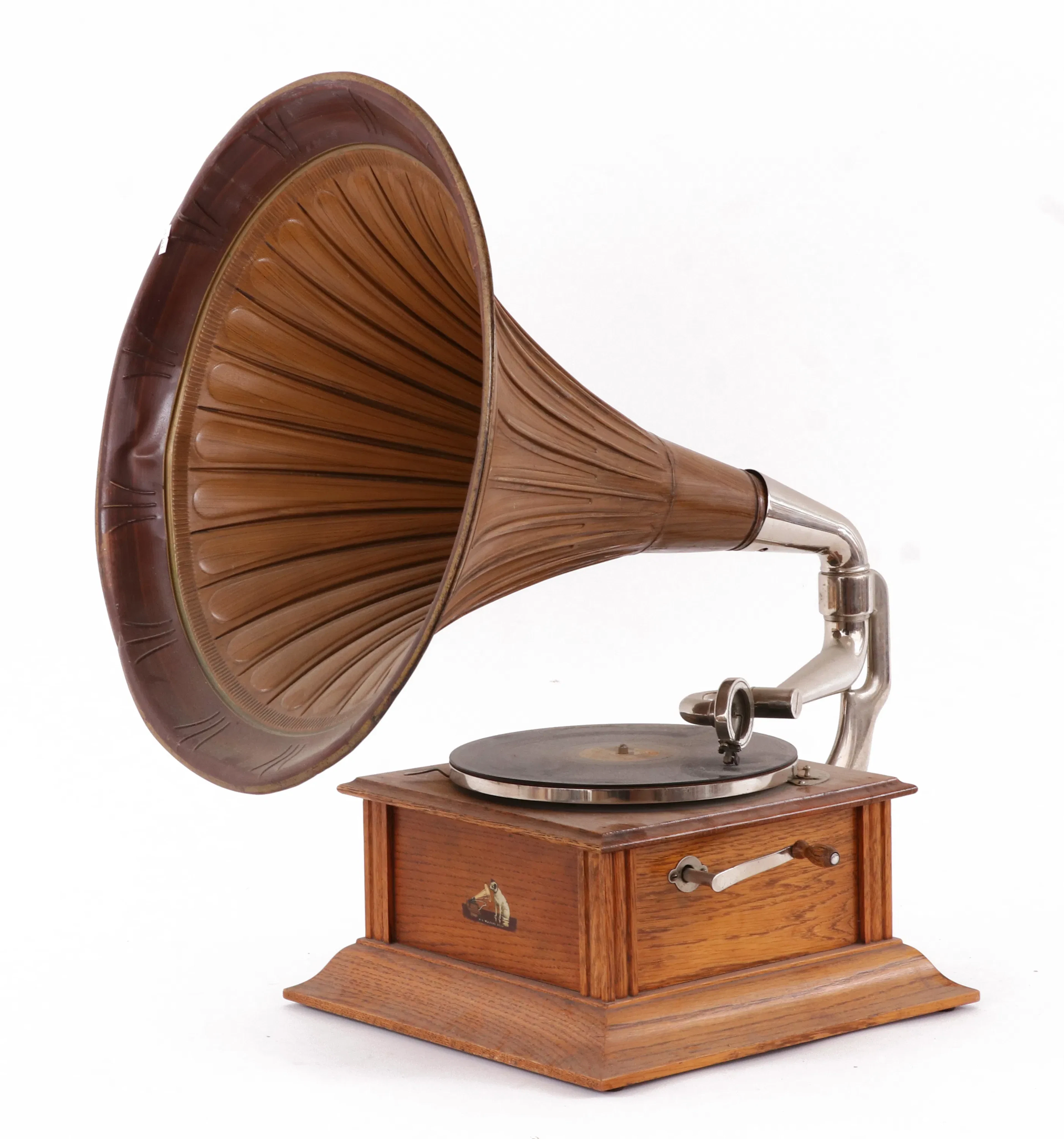 Trattgrammofon, His Master's Voice, 1900-talets början
