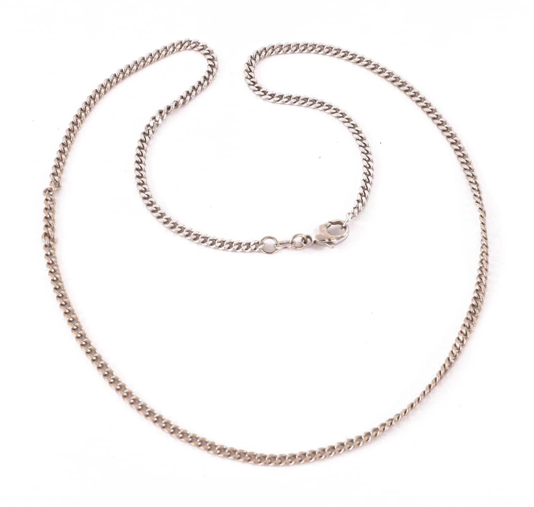 Halsband i 18k vitguld
