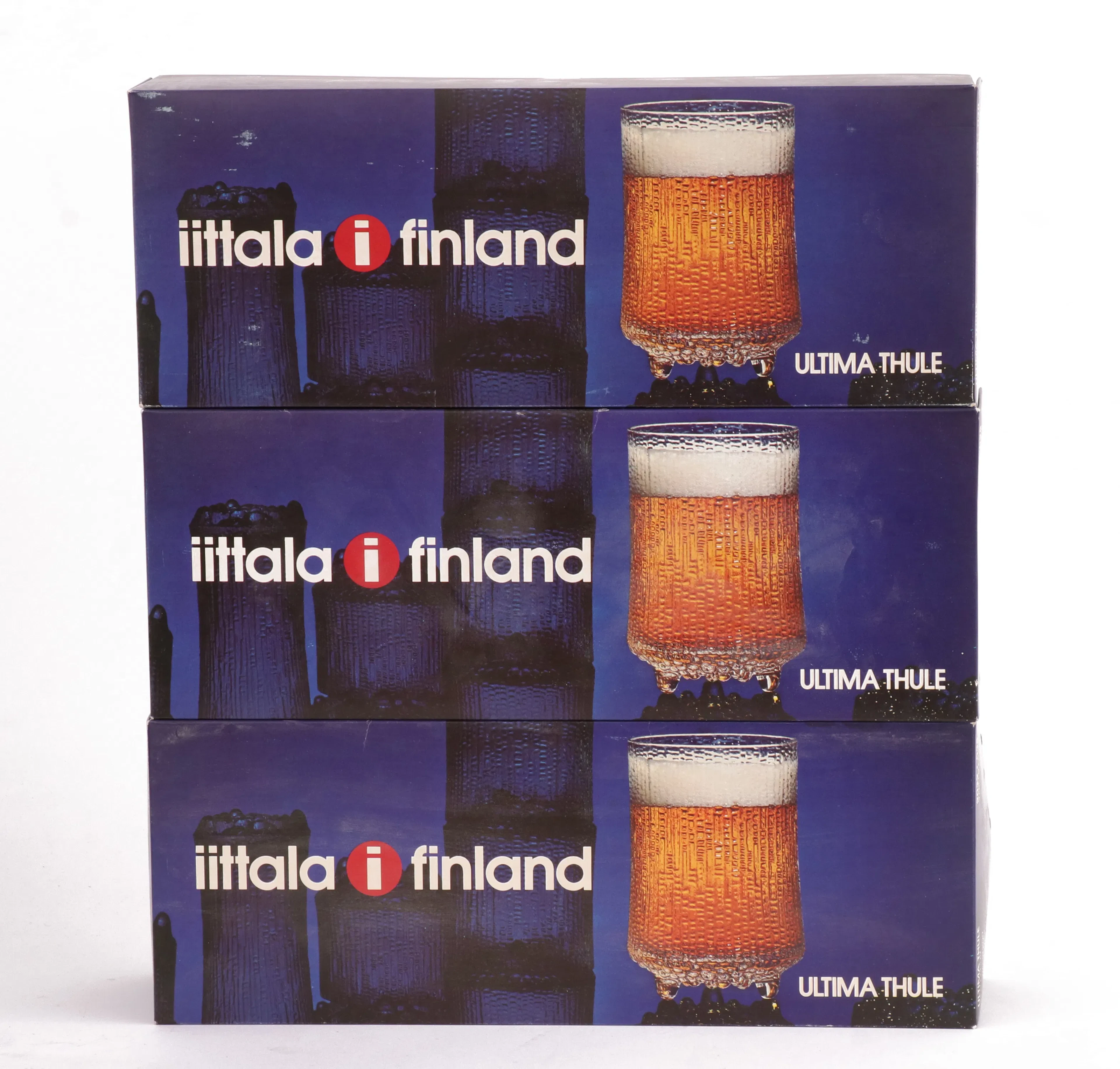 Ölglas 12st, "Ultima Thule", Tapio Wirkkala för Iittala