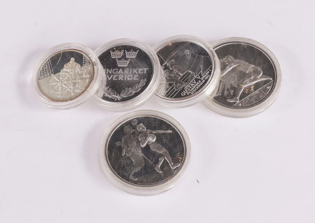 Silvermedaljer 5st