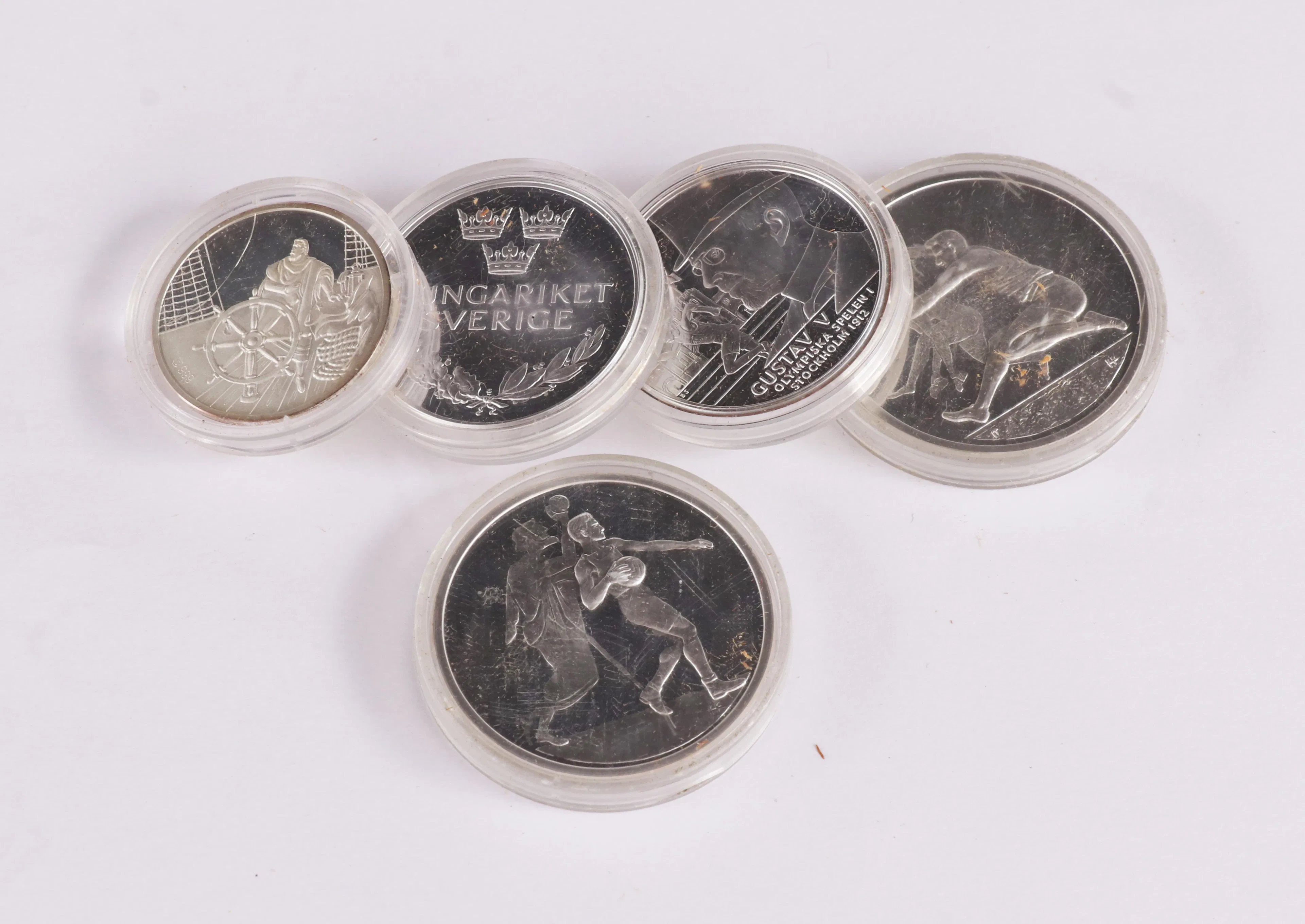 Silvermedaljer 5st