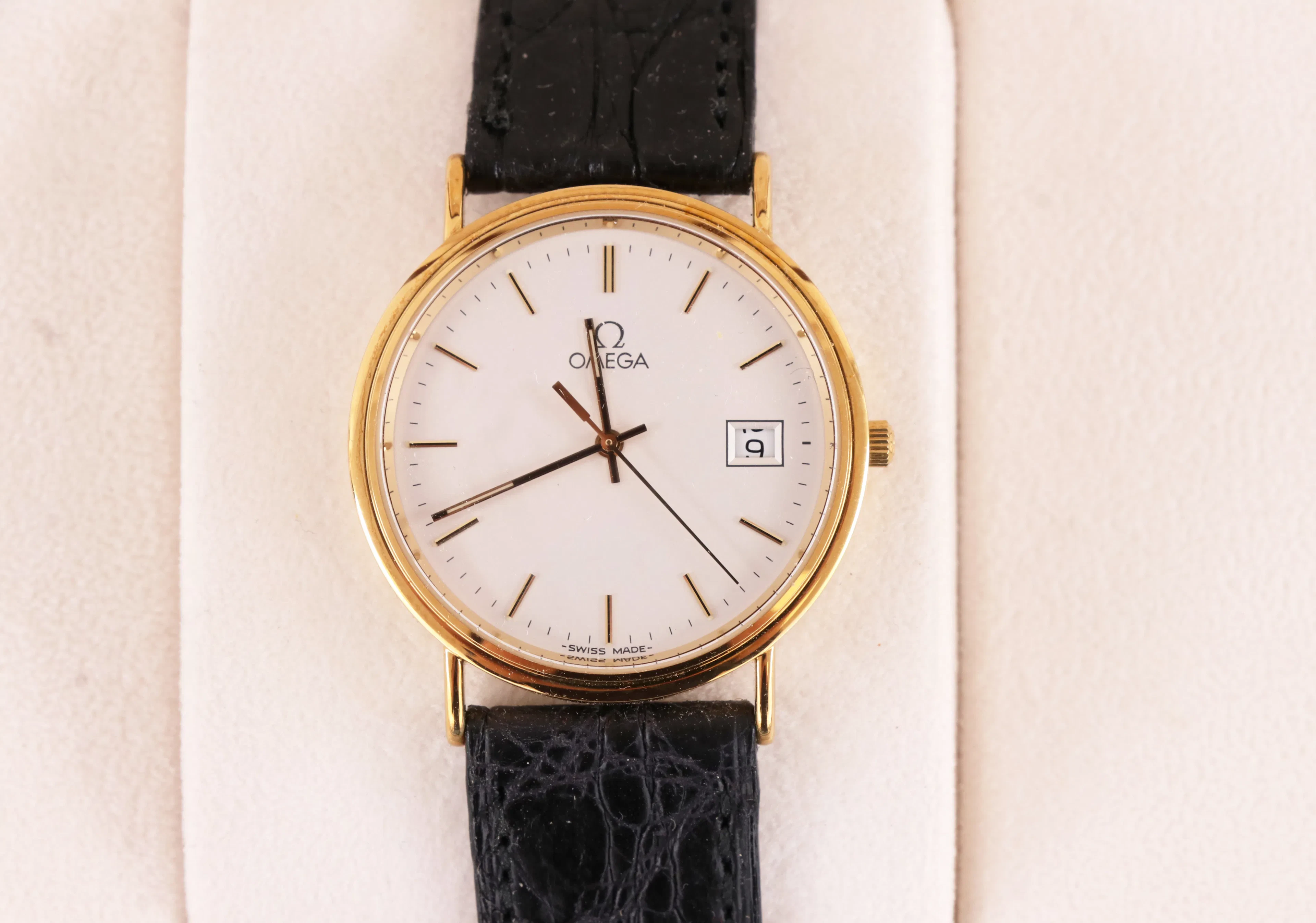 Herrarmbandsur i 18k, Omega