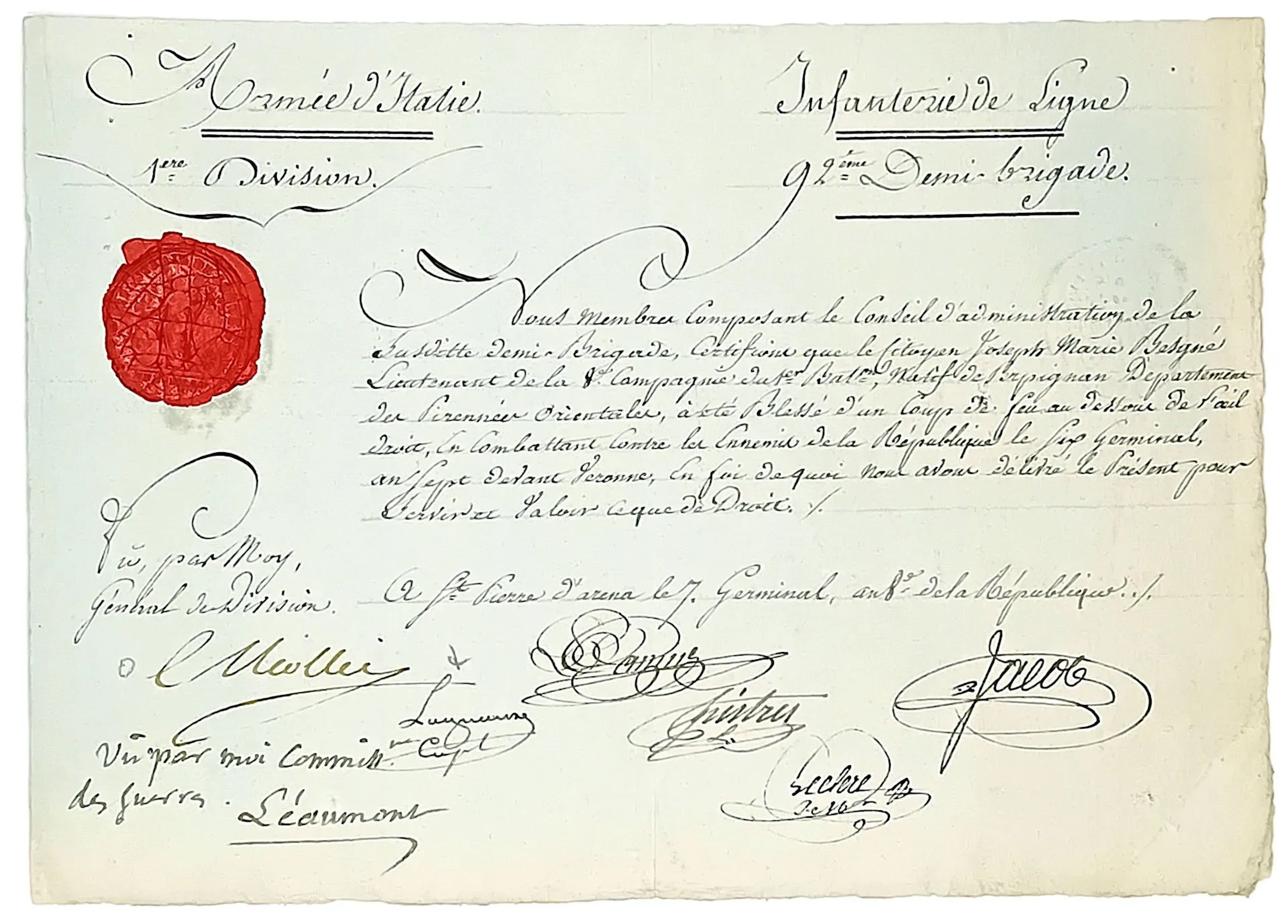 MIOLLIS (Sextius-Alexandre-François, Count of) Aix 1759–1828 - Lot 298