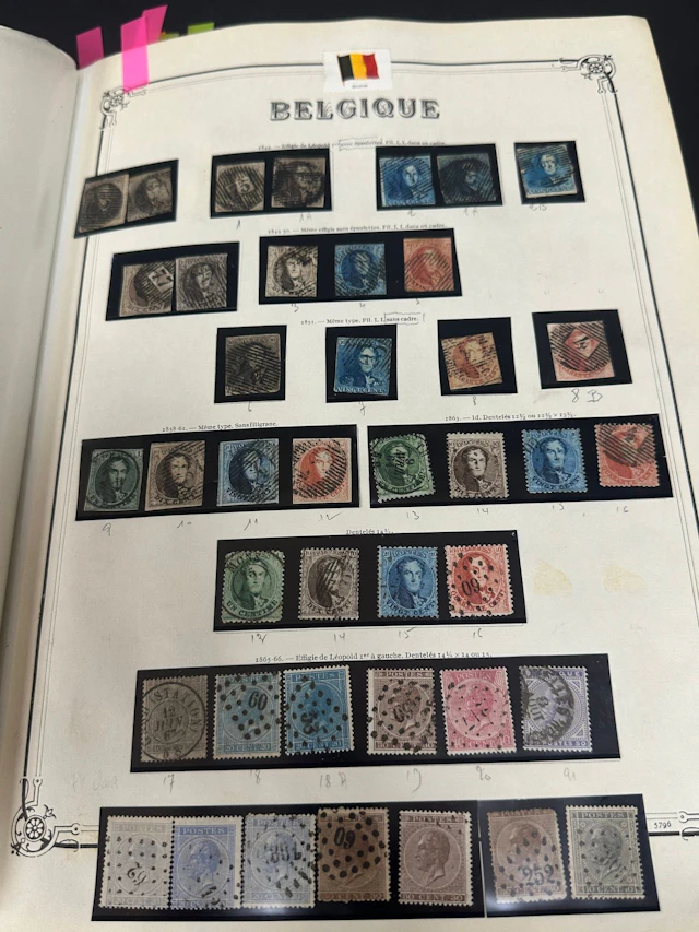 Belgium: Belgian stamp collection—covering all periods—inclu - Lot 140