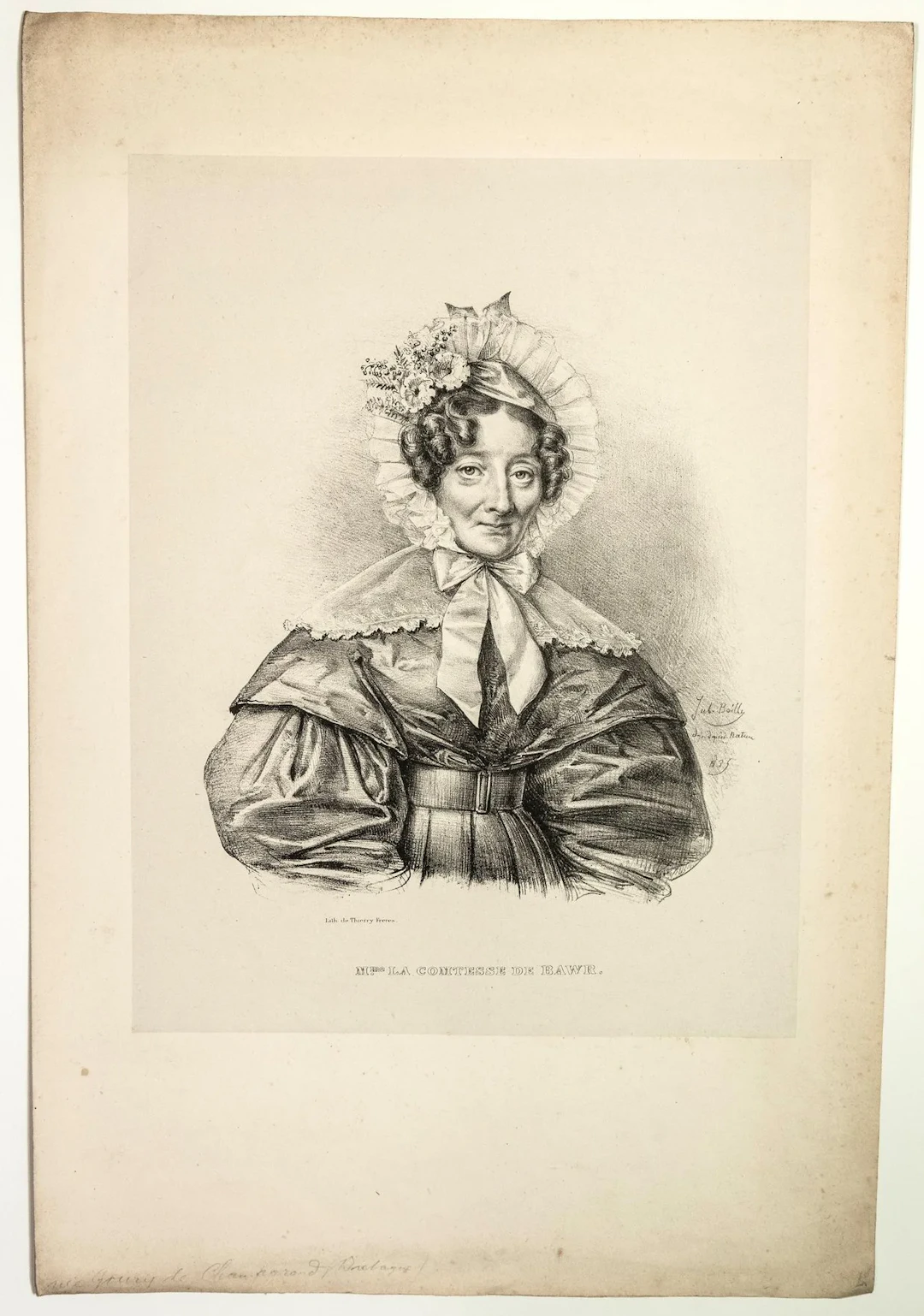 Madame la Comtesse de BAWR (née Alexandrine Sophie Goury de - Lot 507