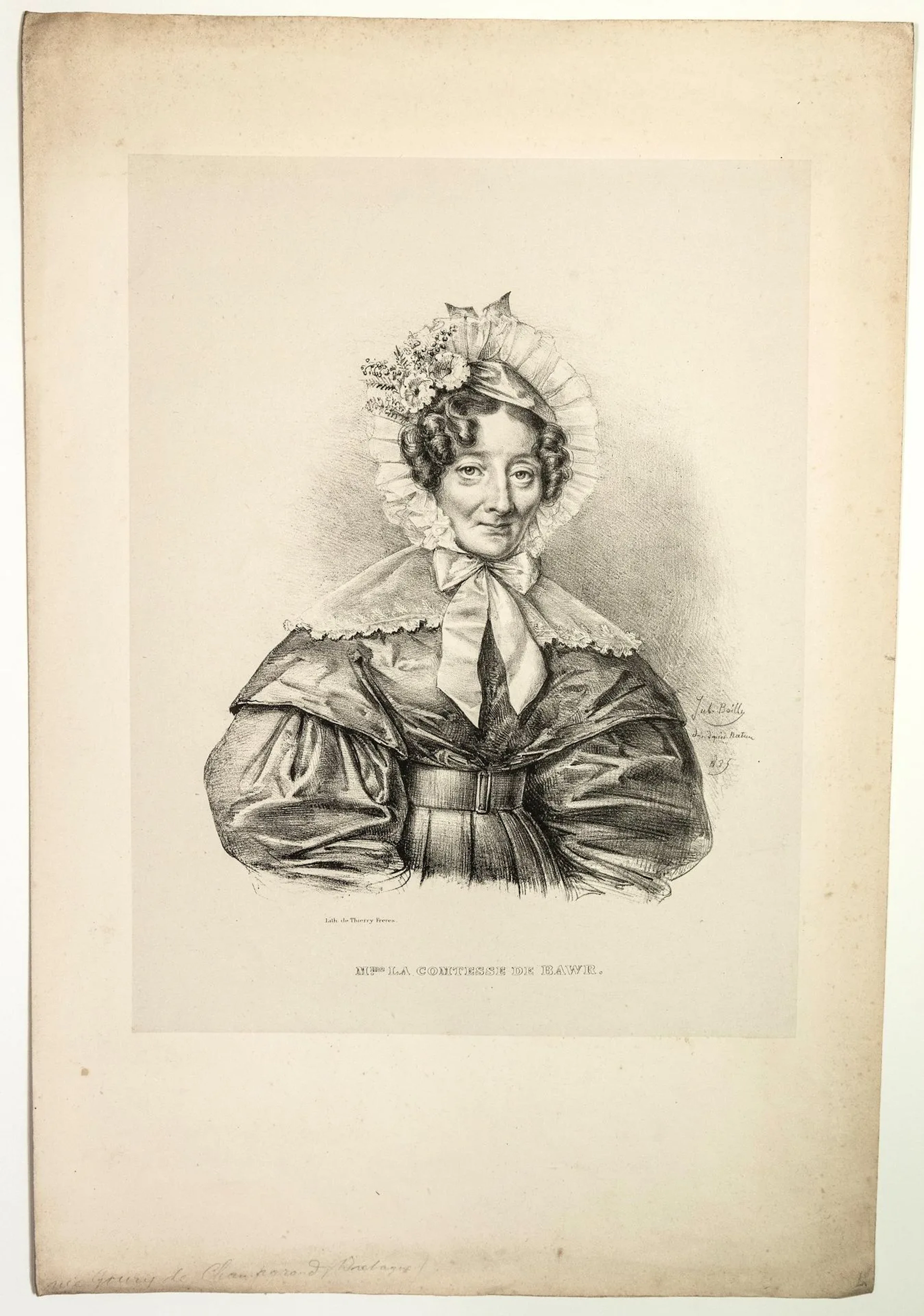 Madame la Comtesse de BAWR (née Alexandrine Sophie Goury de - Lot 507