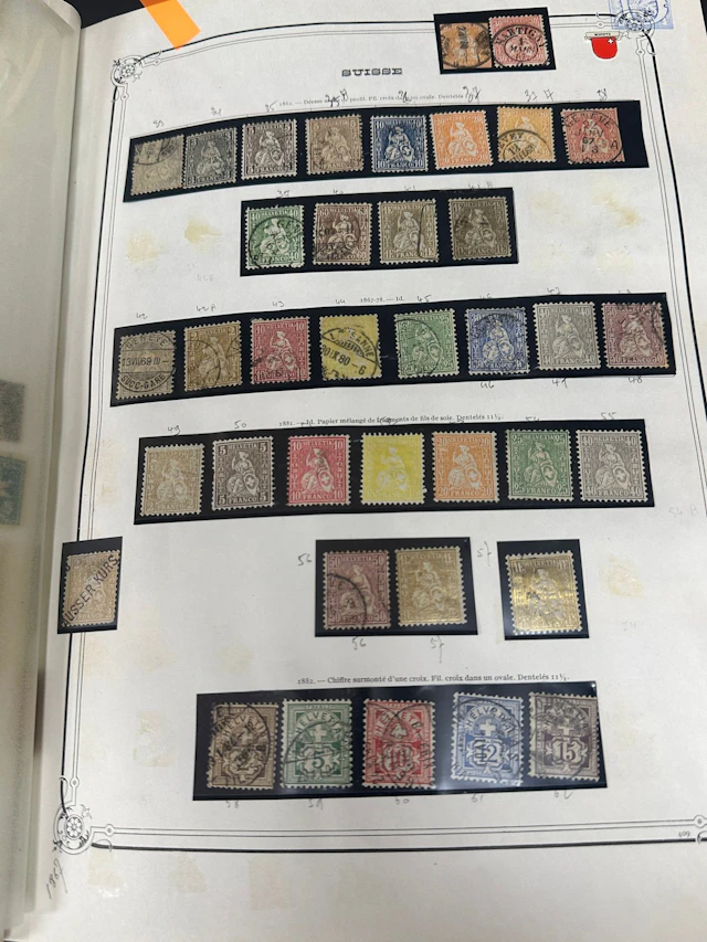 Switzerland: Collection of Swiss stamps, both mint and used, - Lot 141