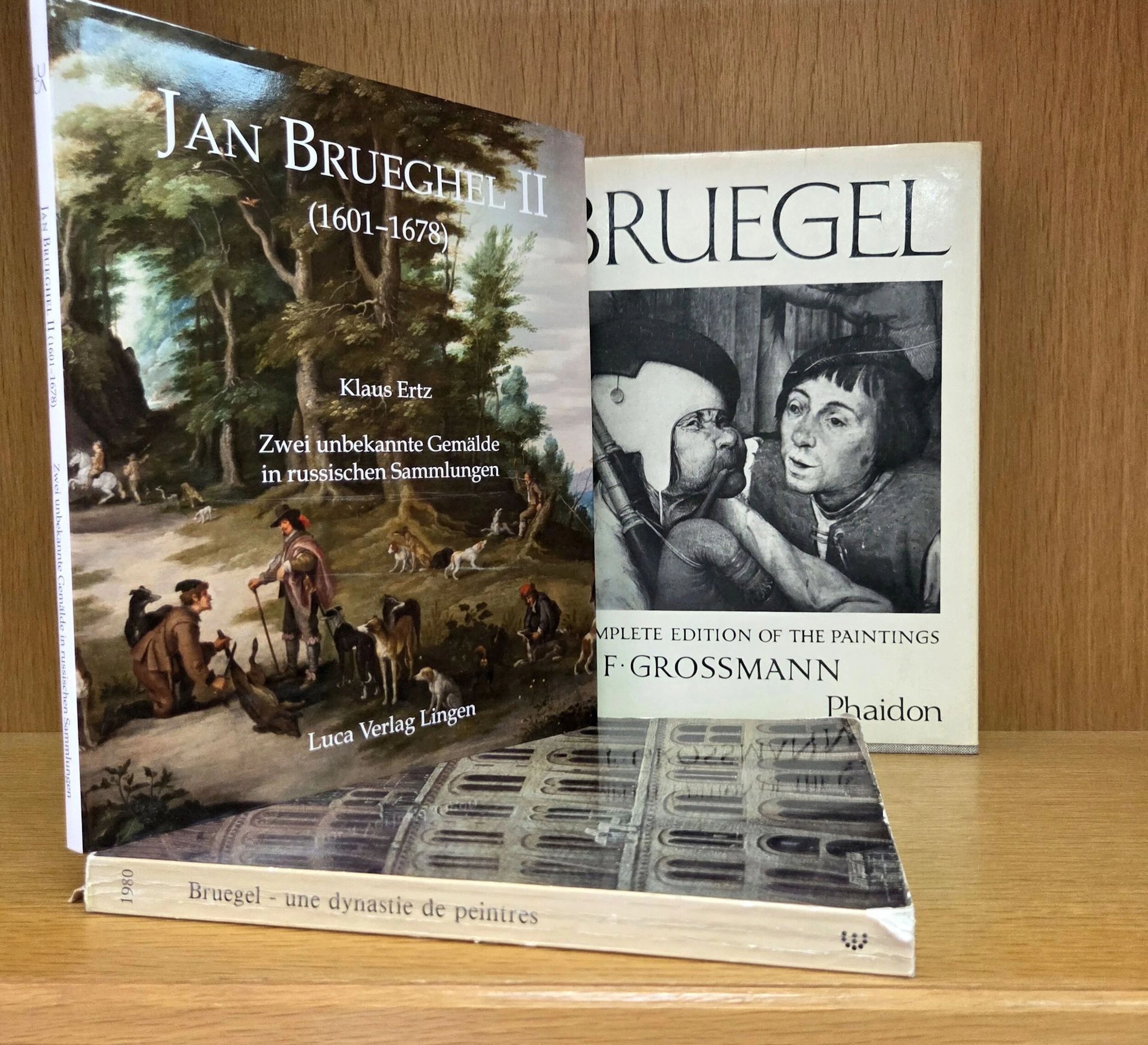 Set of three books on the BRUEGHEL dynasty: - Lot 516