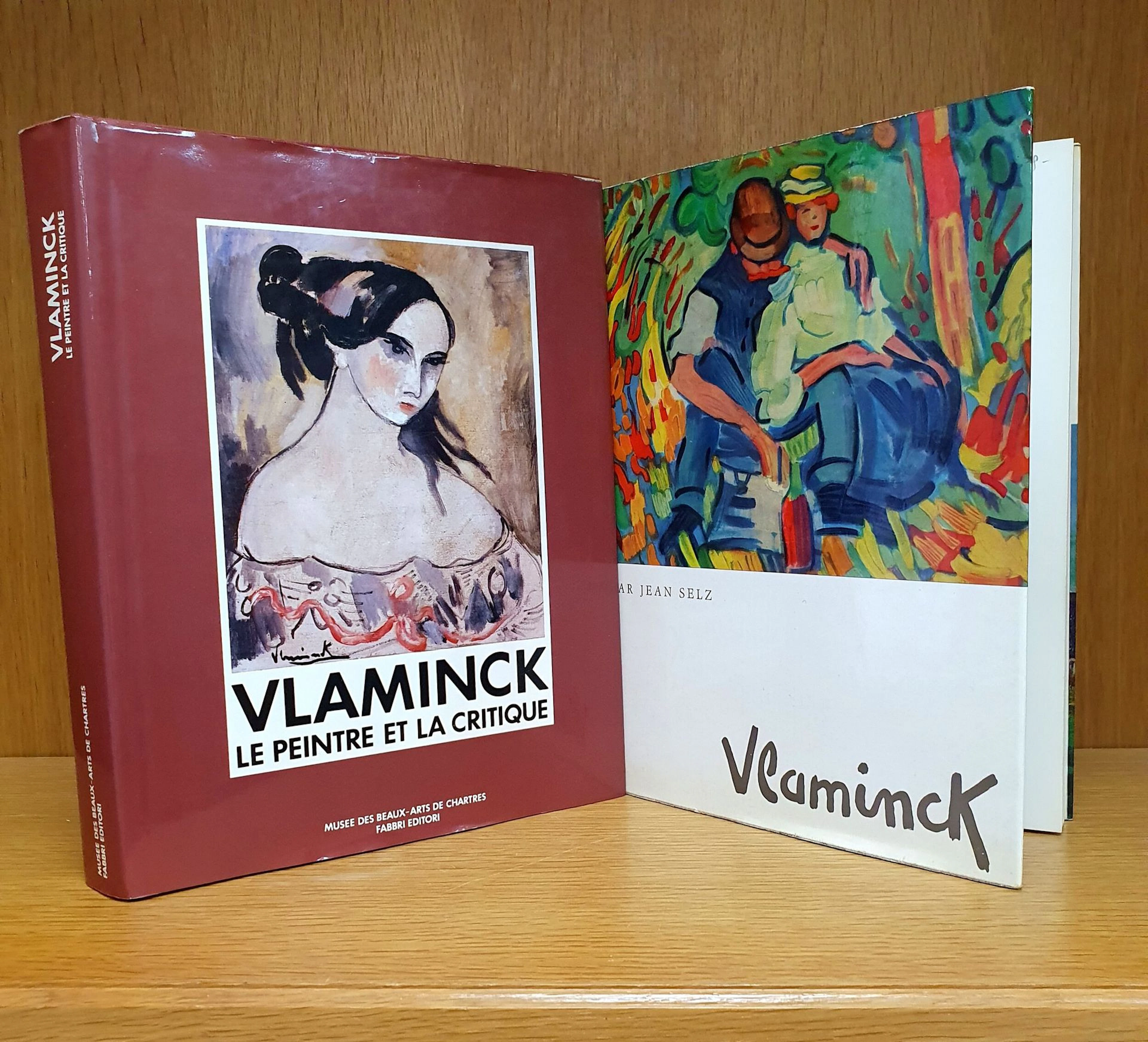 Set of two books on Maurice de VLAMINCK: - Lot 160