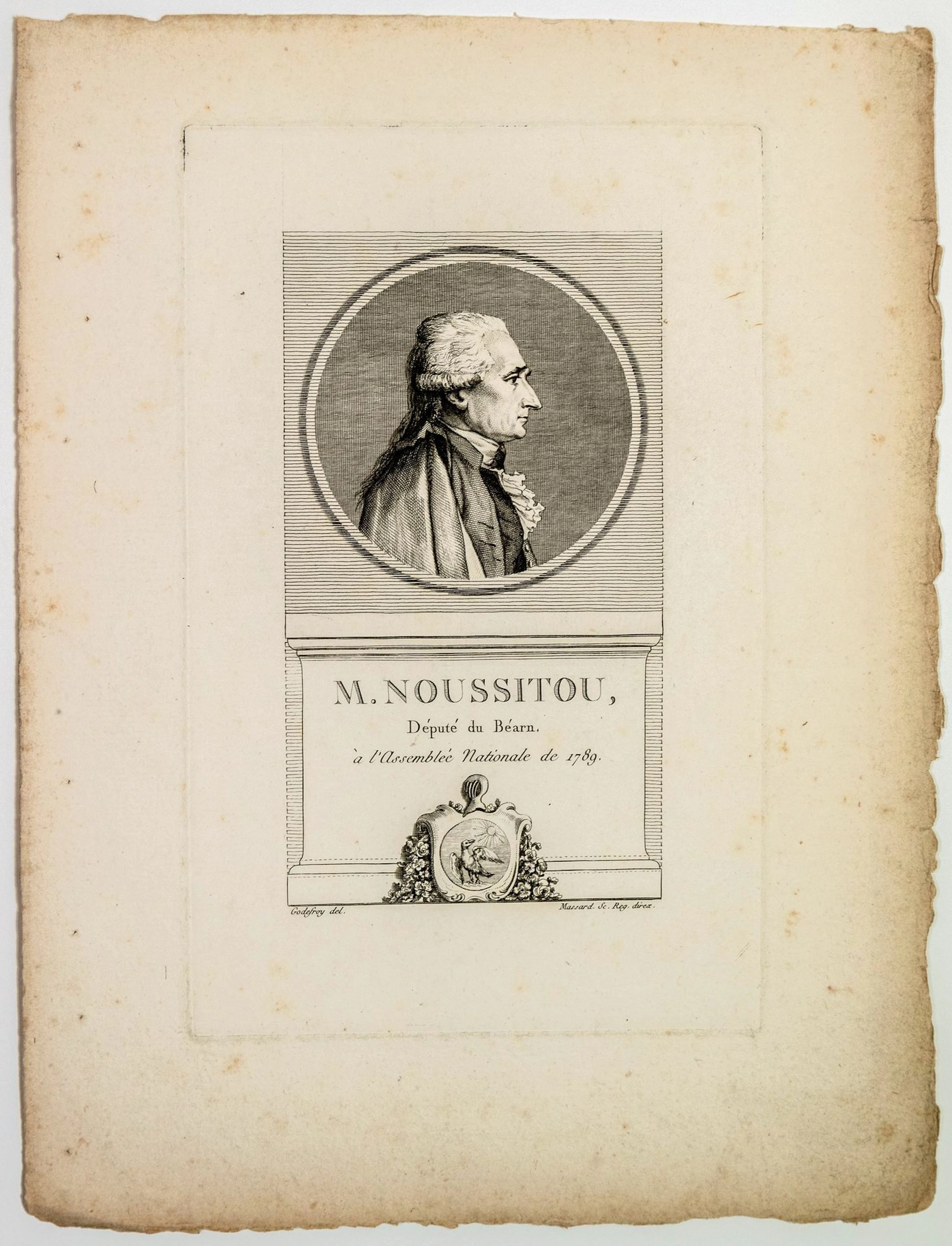 Vincent NOUSSITOU, Député de BÉARN à l'Assemblée Nationale d - Lot 171