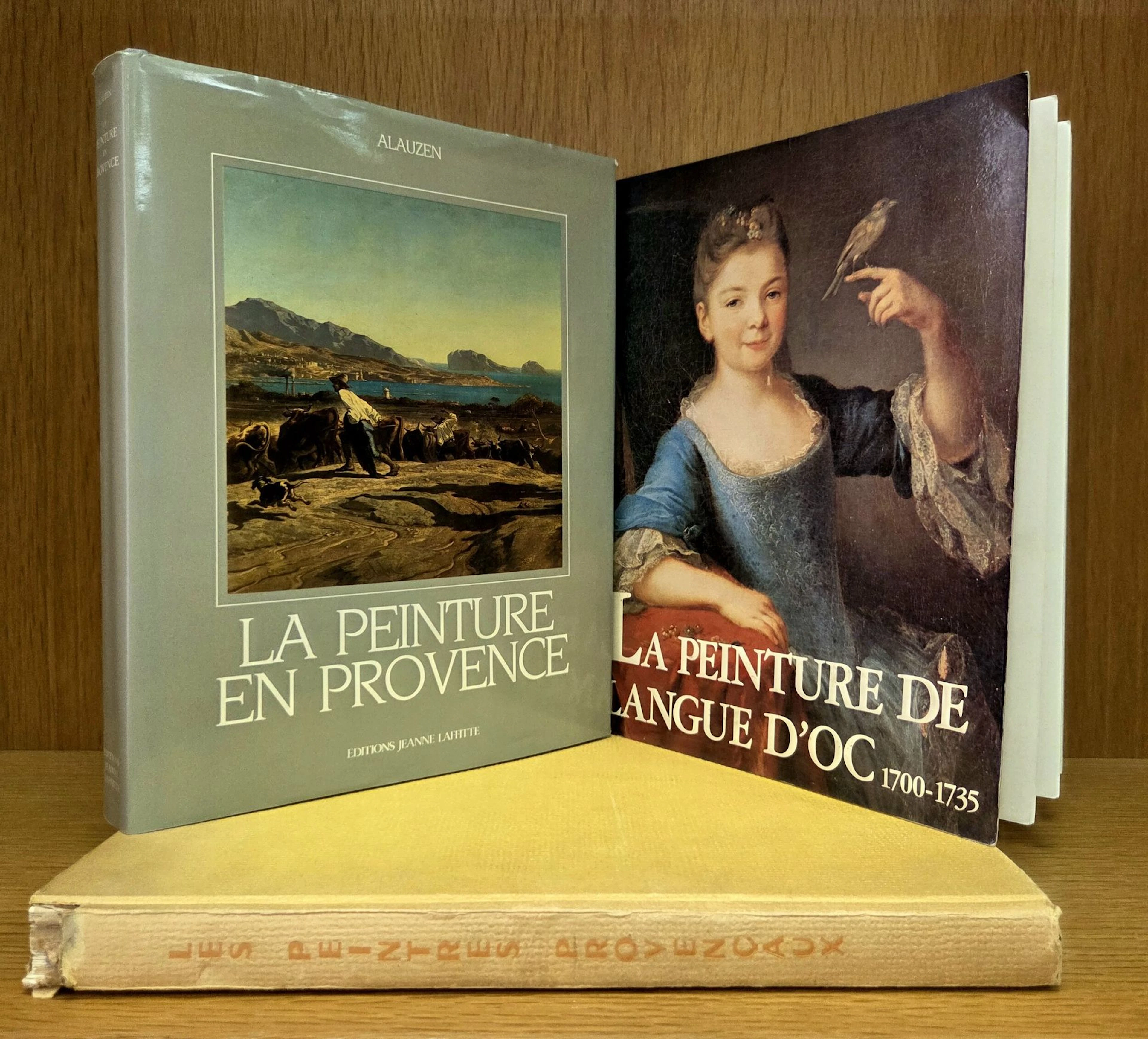 Set of three books on painting in Provence: - Lot 499