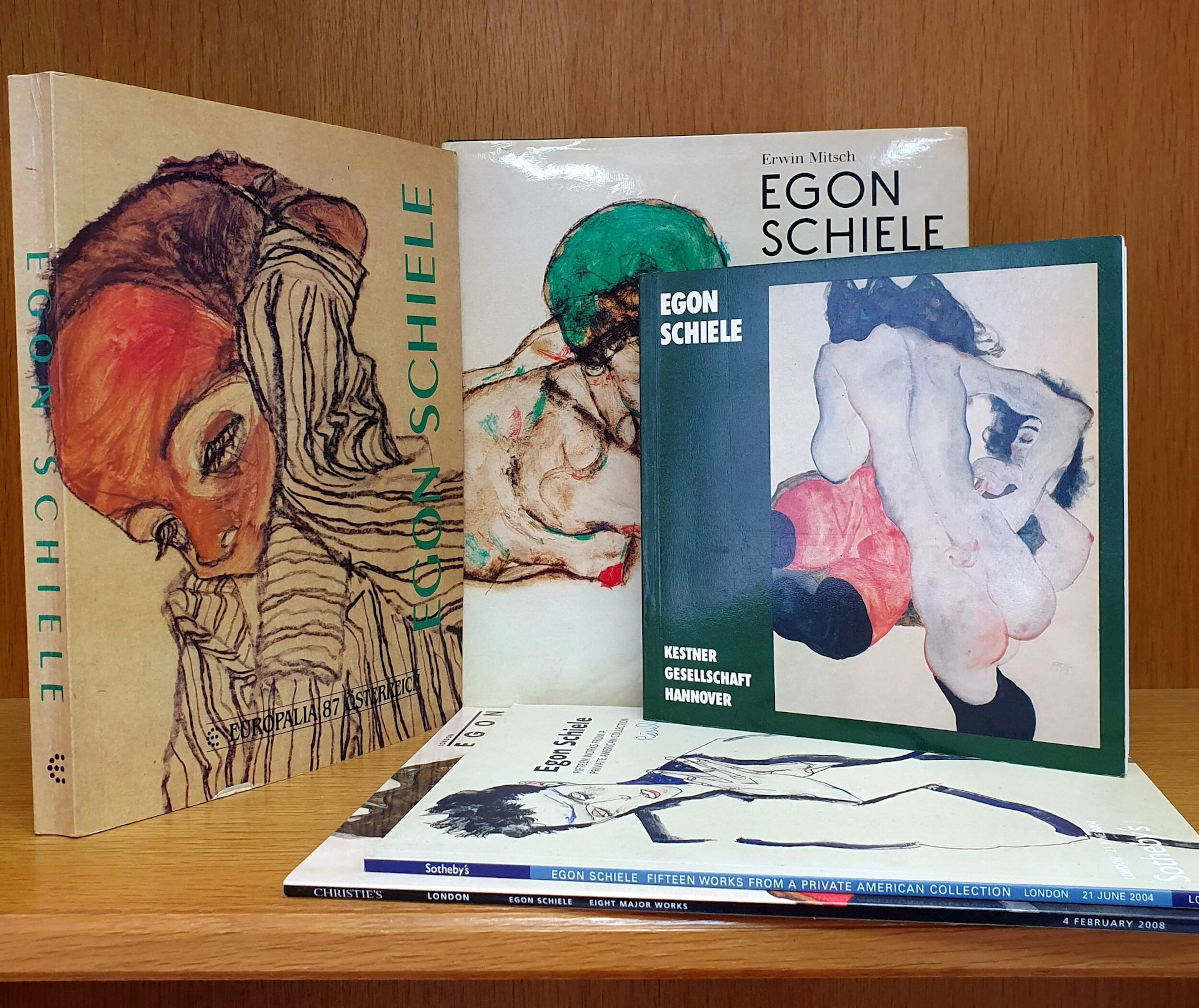 Set of books on Egon SCHIELE: - Lot 149