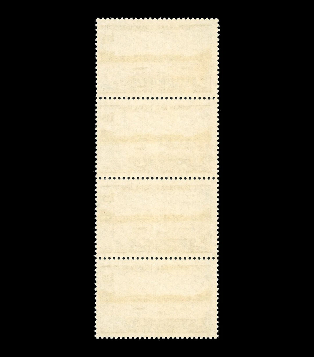 1f15. Port de la Trinité-sur-mer. Band of 4 with gradual dis - Lot 110