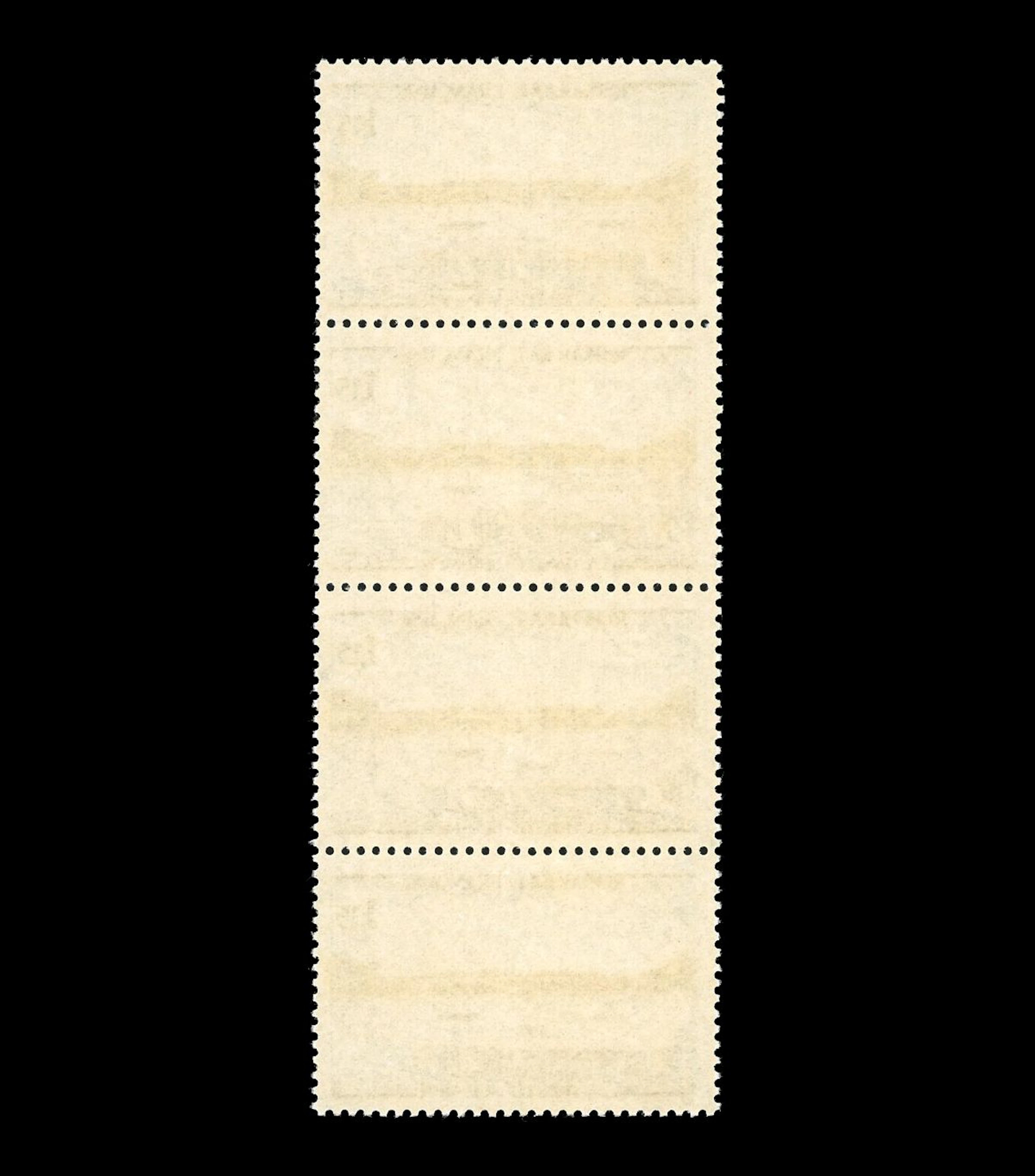 1f15. Port de la Trinité-sur-mer. Band of 4 with gradual dis - Lot 110