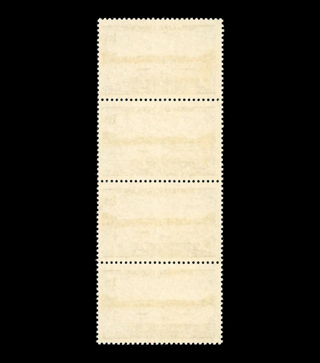 1f15. Port de la Trinité-sur-mer. Band of 4 with gradual dis - Lot 110