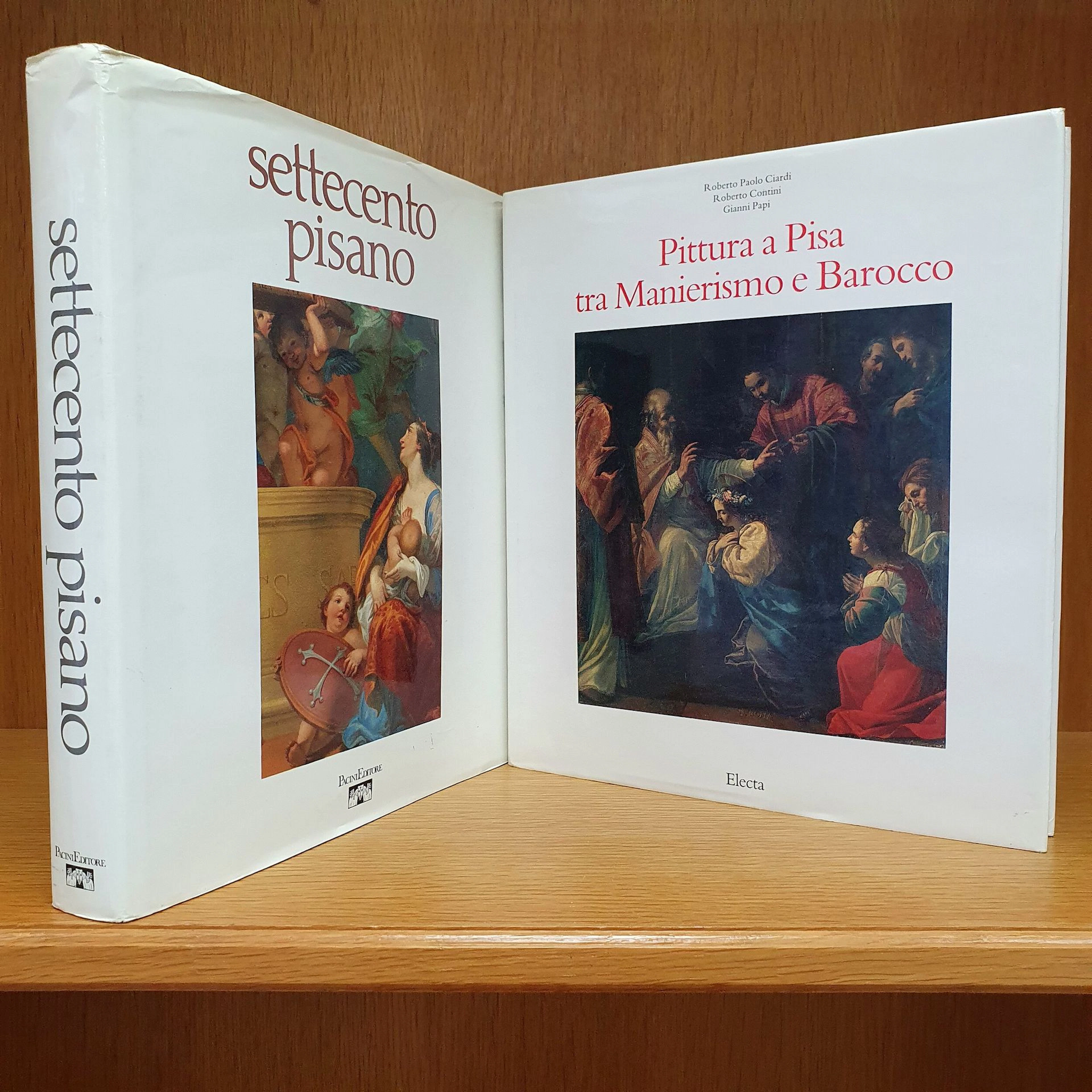 Set of two books on art in Pisa and the surrounding area: - Lot 74
