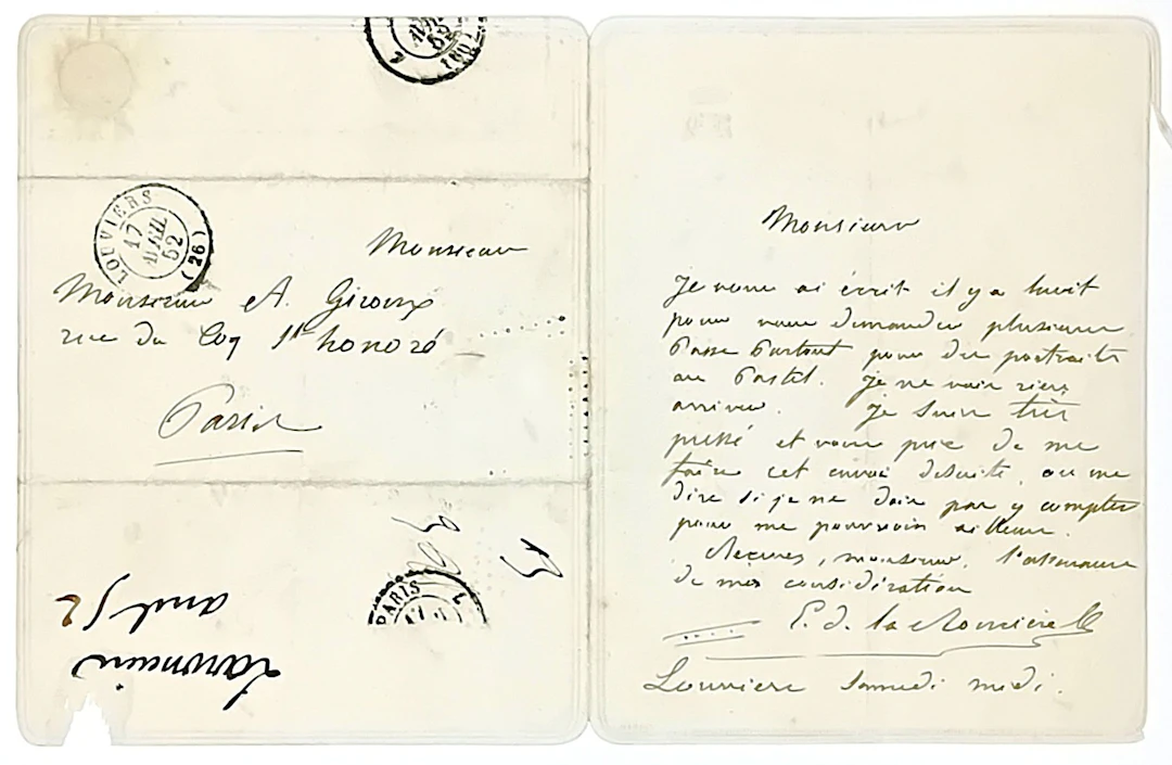 LA RONCIÈRE LE NOURY (Émile de) 1804–1874 - Officer - Coloni - Lot 554