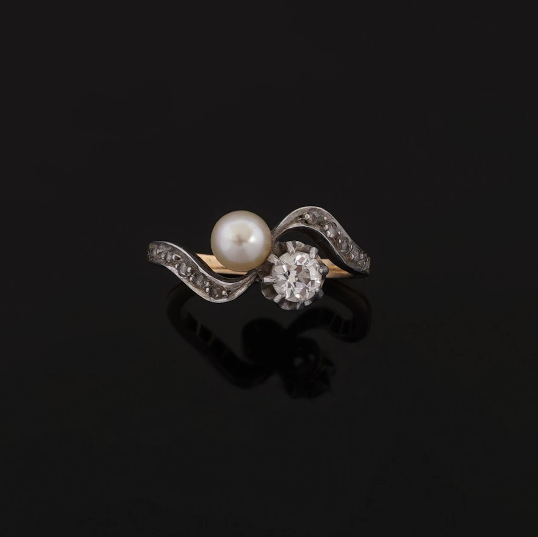 "Toi Moi" ring in 18k yellow and white gold (750 parts per t - Lot 153