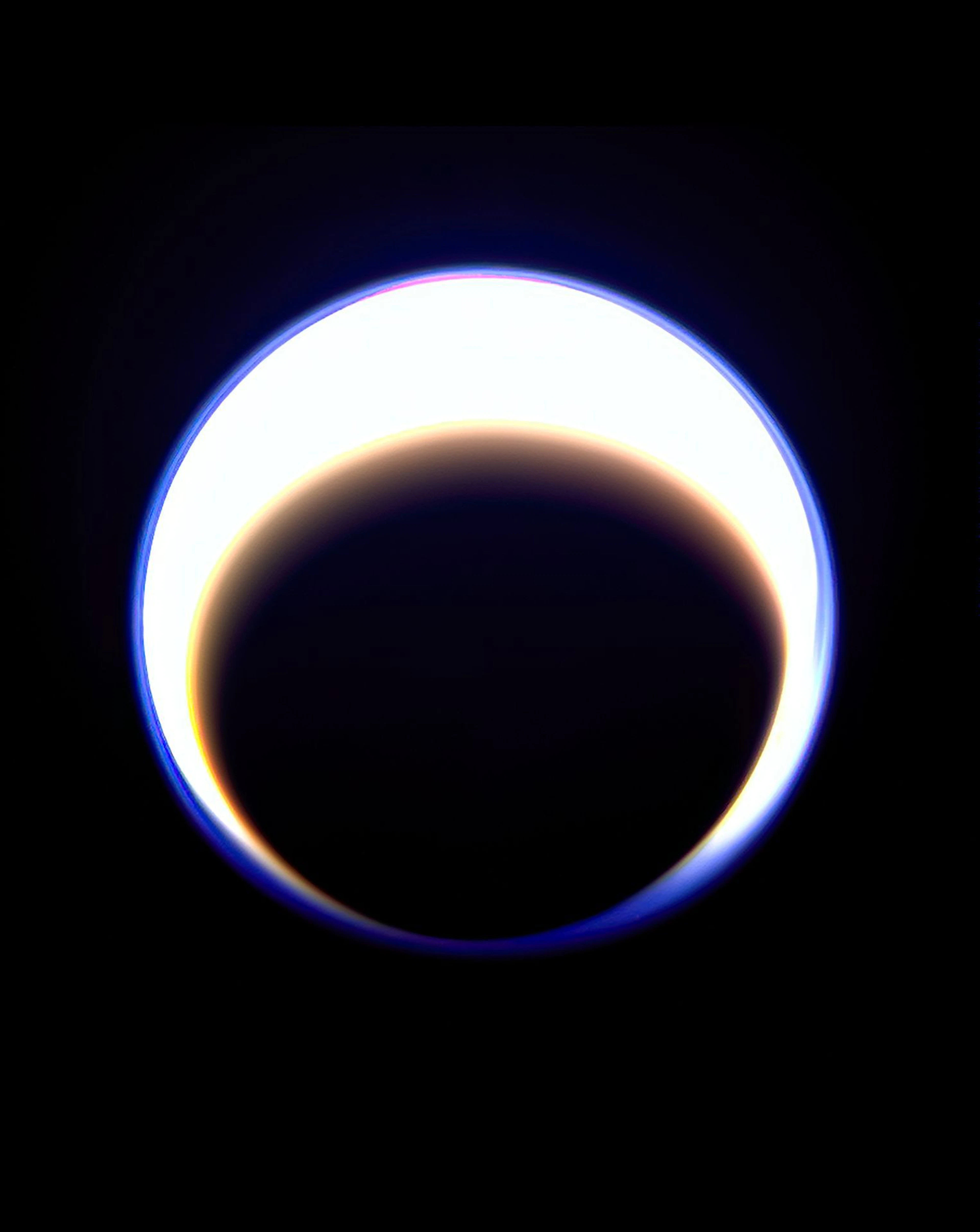 NASA. TITAN, moon of SATURN. Processing from calibrated red, - Lot 182
