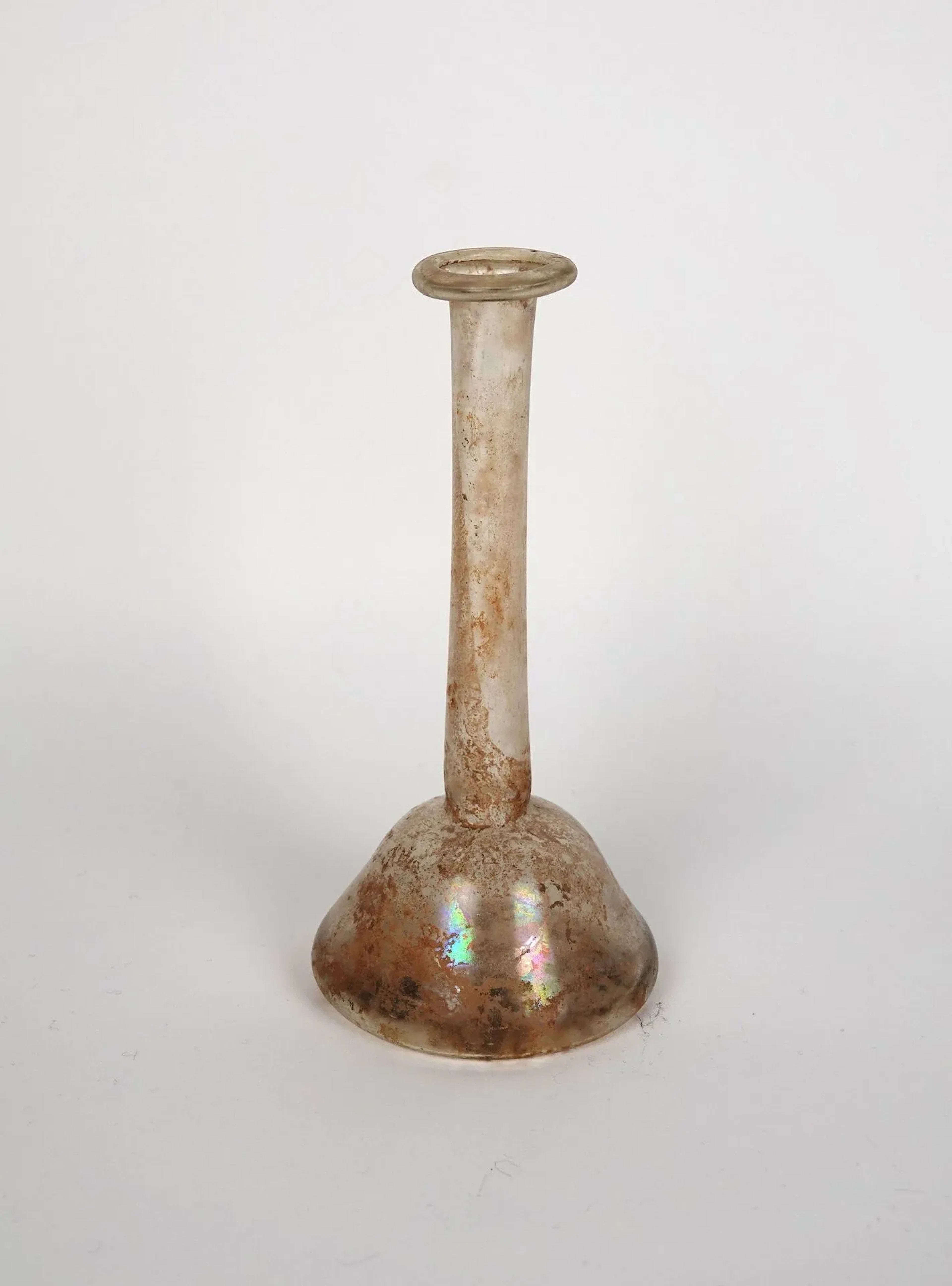 Very large vase with a long neck and pear-shaped body - Lot 240