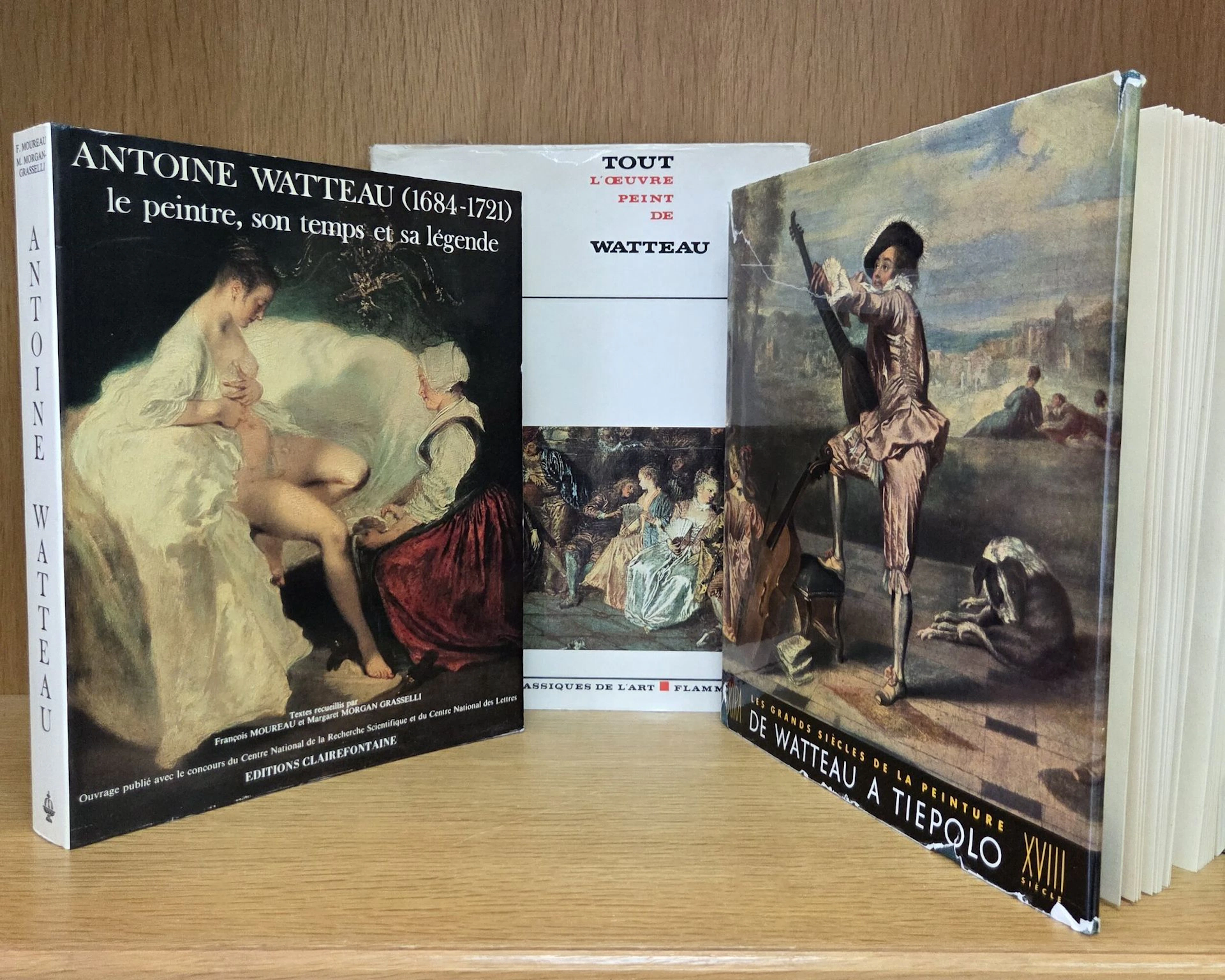 Set of books on WATTEAU: - Lot 103