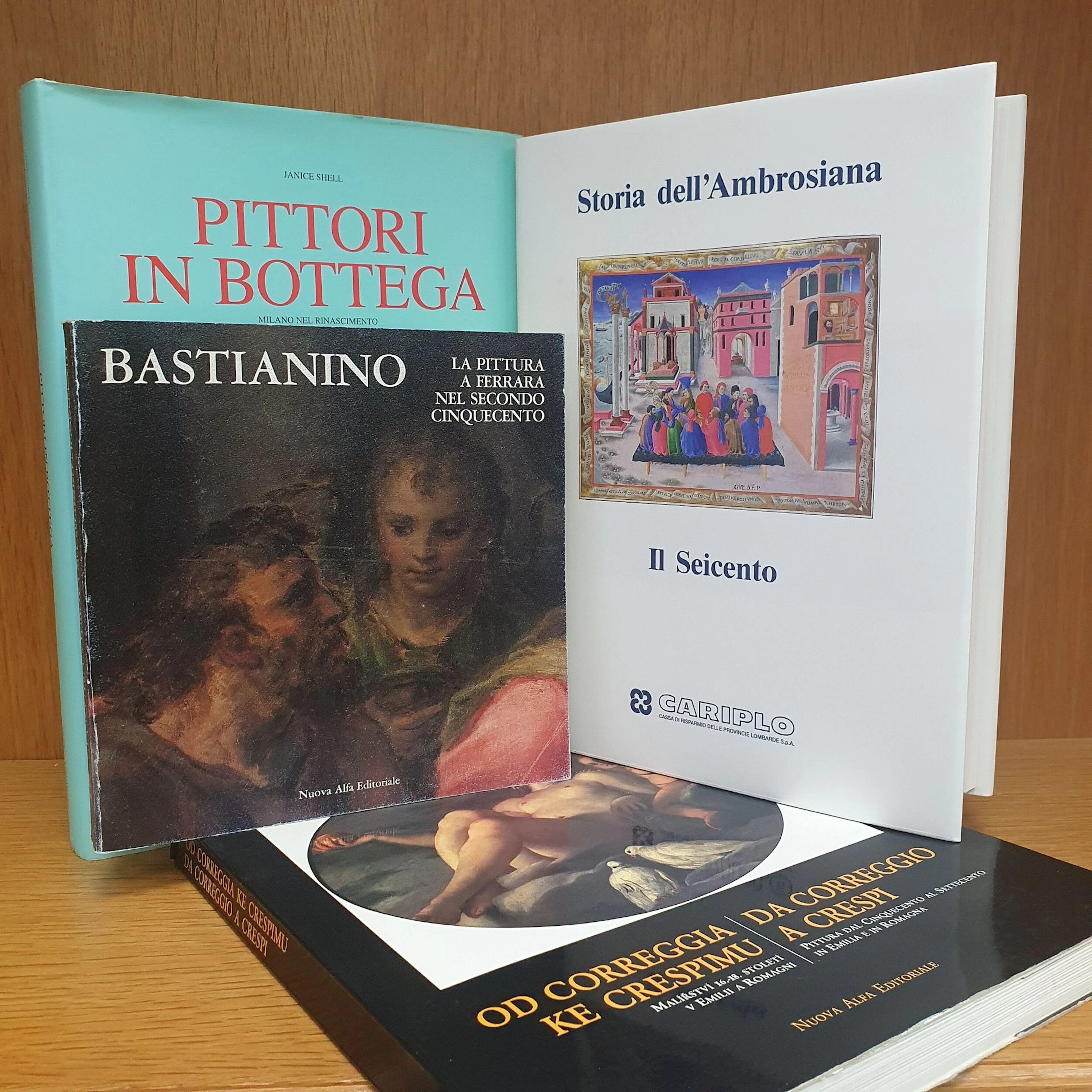 Set of four books on art in Northern Italy: - exhibition cat - Lot 65