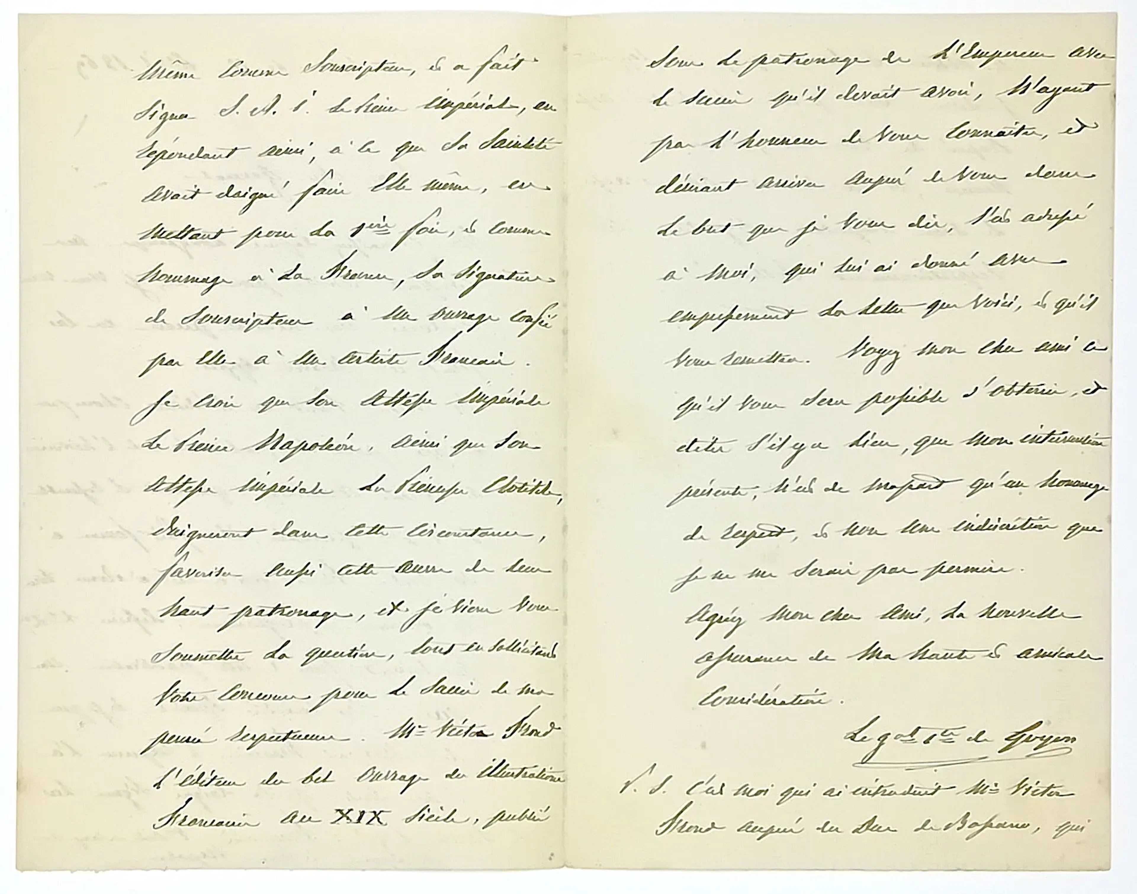 Comte de GOYON Charles Marie Augustin (1803 - 1870), General - Lot 617