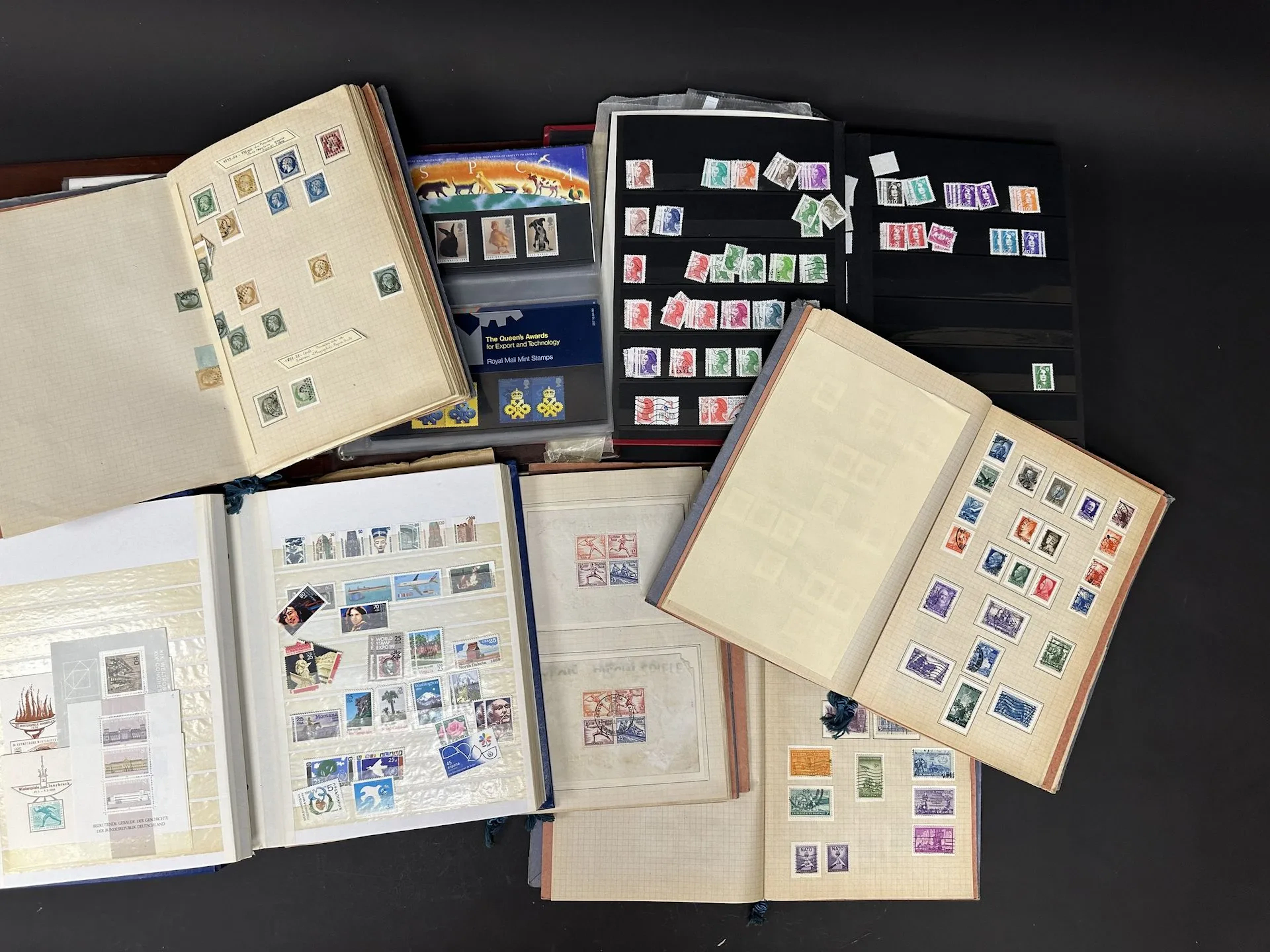 France + World: Stamp collection featuring modern French sta - Lot 80