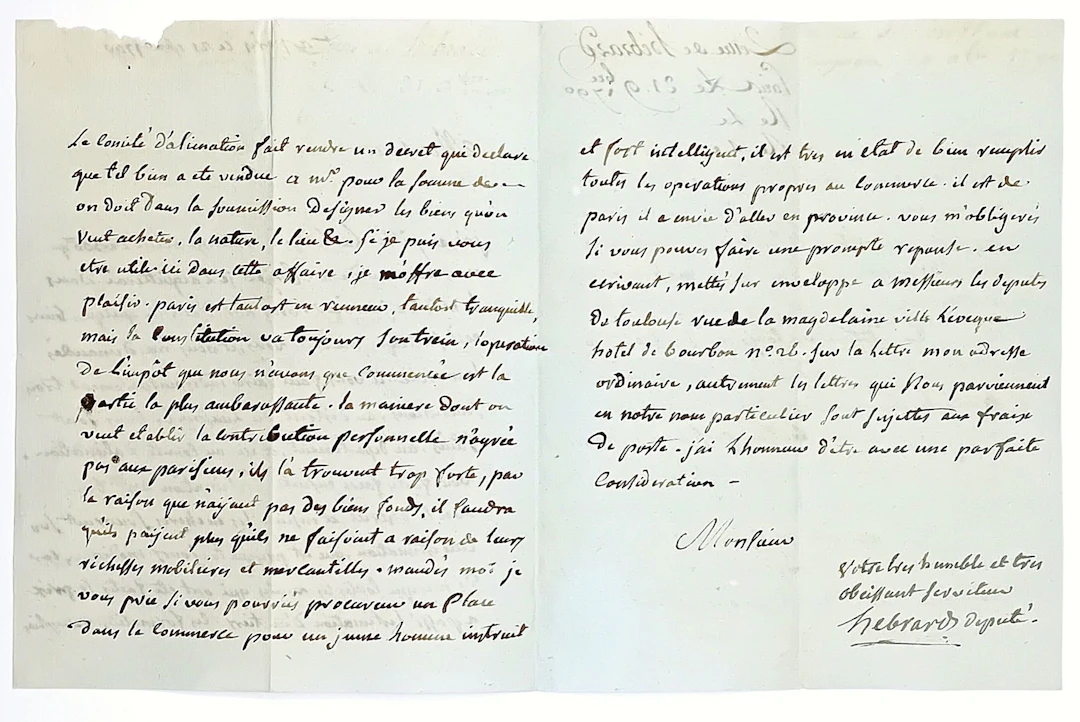 Dominique HÉBRARD, Attorney at Law, alternate deputy for the - Lot 190