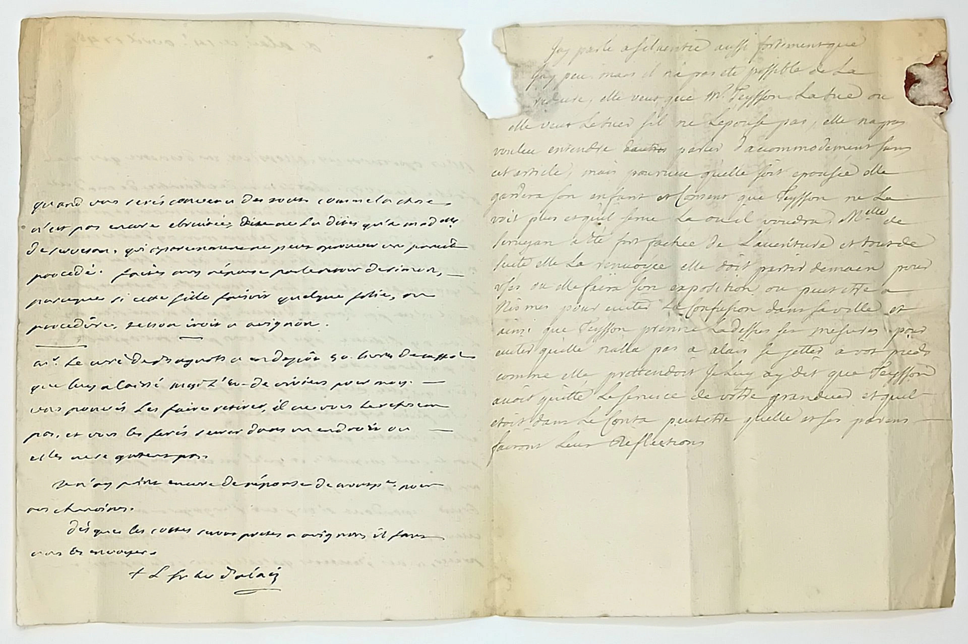 GARD. ALÈS. Louis François de VIVET DE MONTCLUS, Marquis de - Lot 82