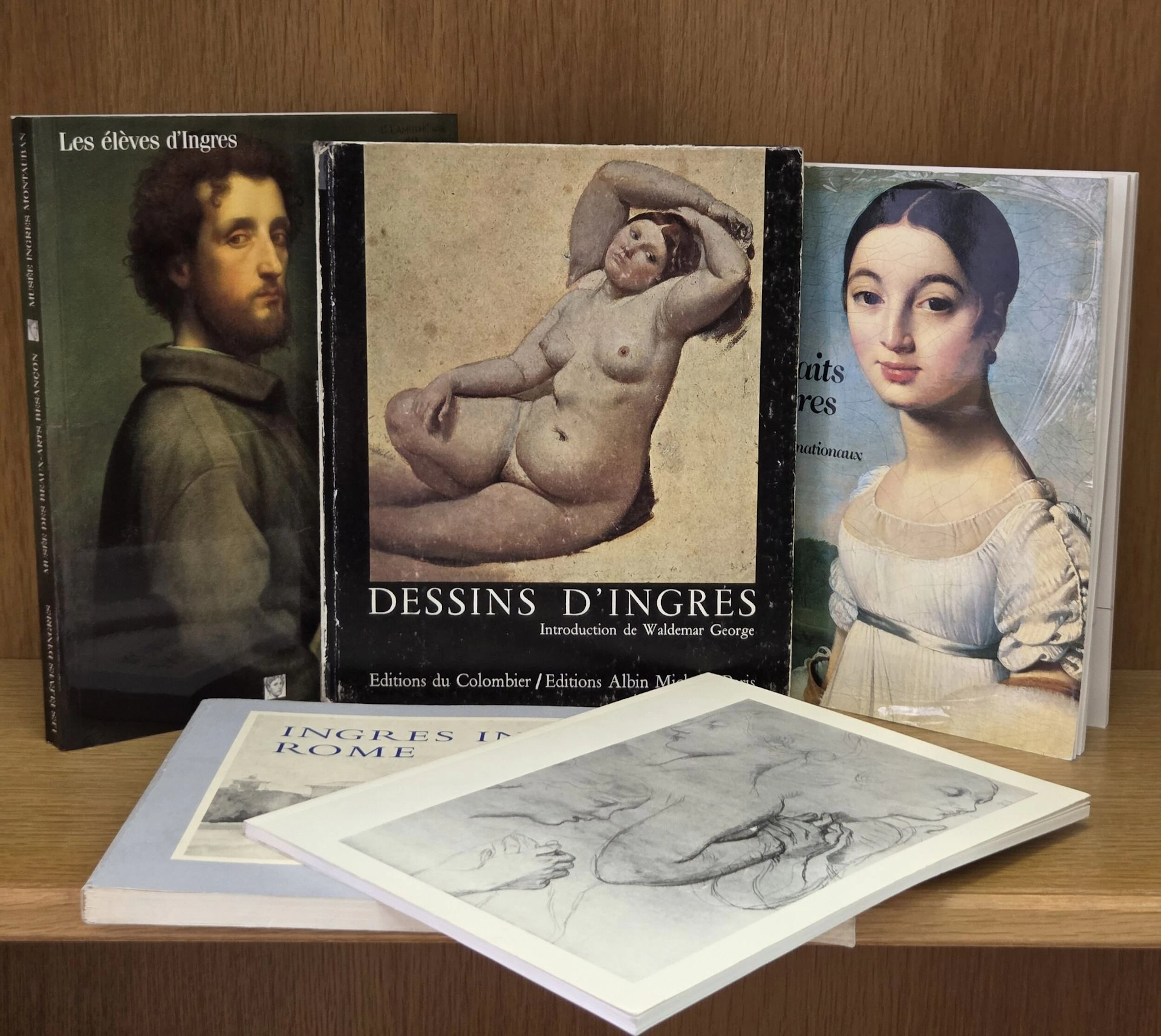 Collection of works on Jean-Auguste-Dominique INGRES : - Lot 491