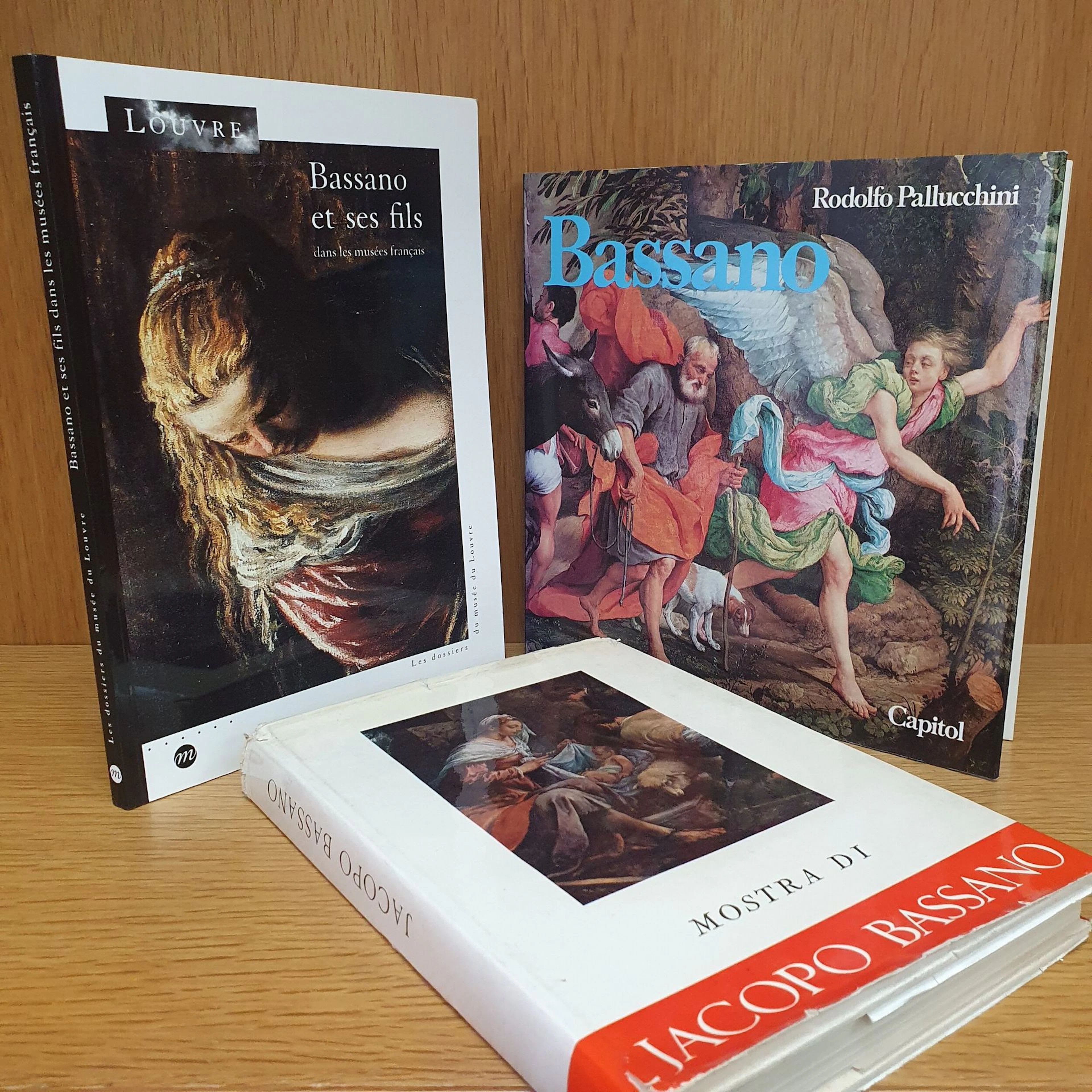 Set of three books on Jacopo BASSANO: - Lot 5