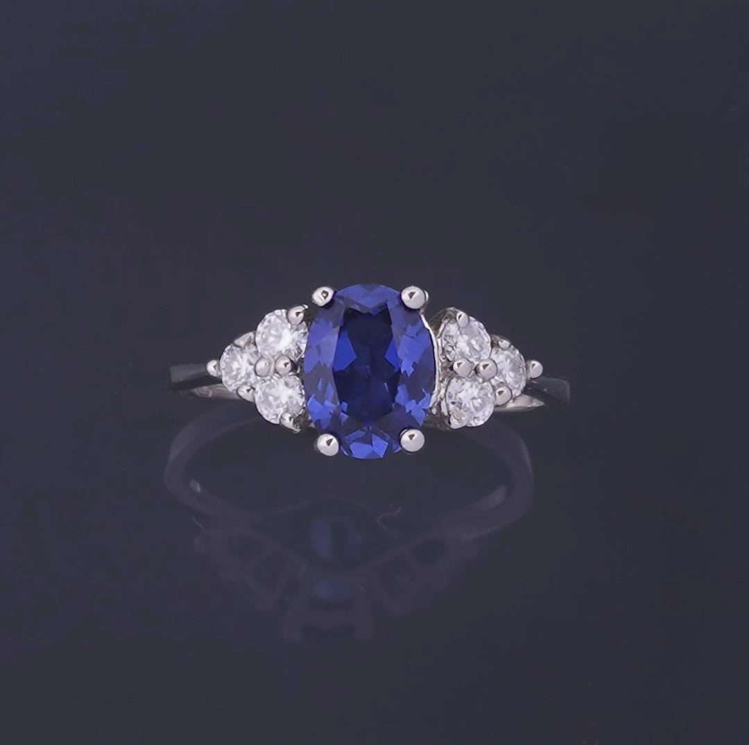 An Art Deco-style ring in 18k white gold (750 fineness) set - Lot 316