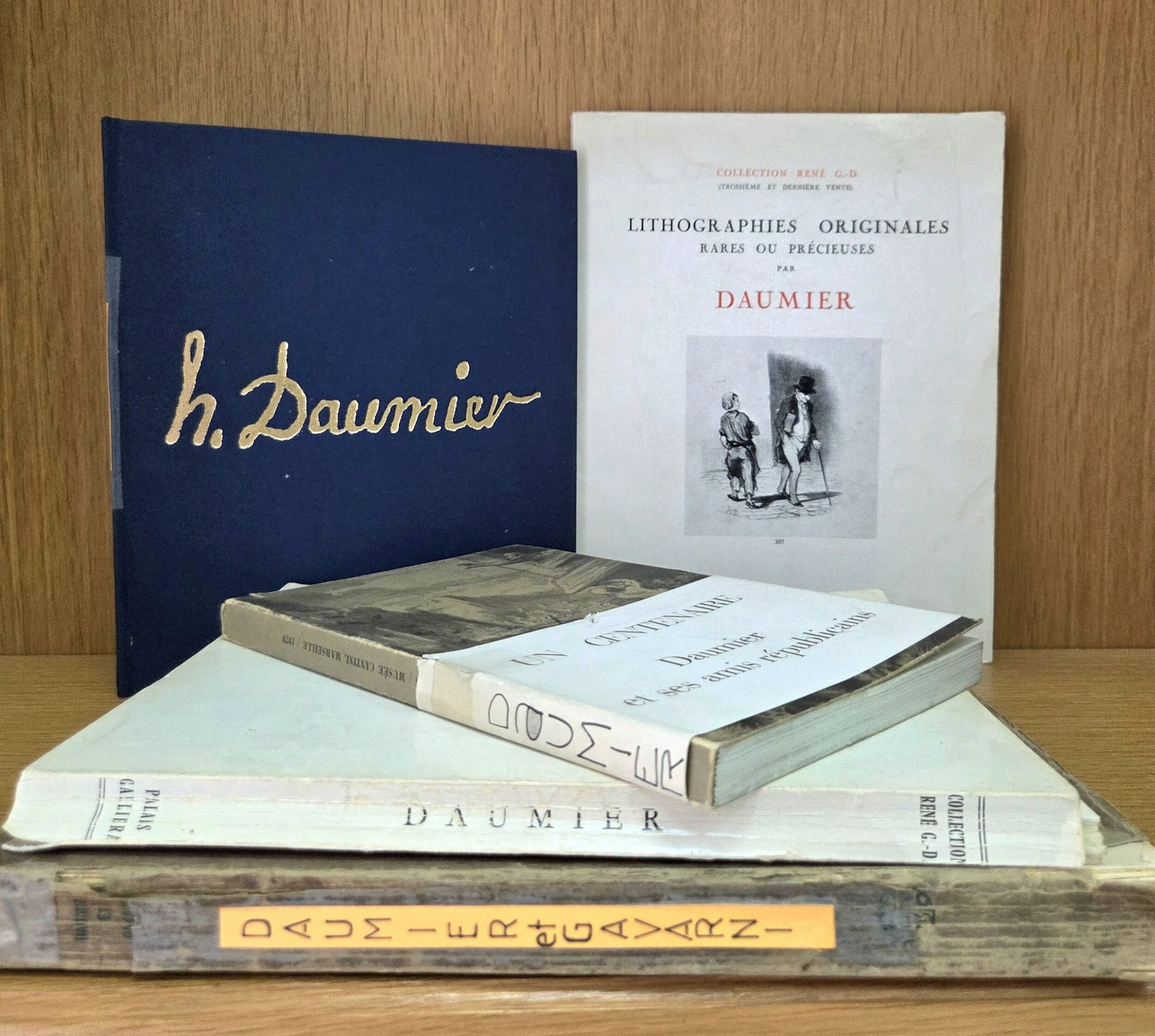Set of works on DAUMIER including exhibition catalogs and do - Lot 472