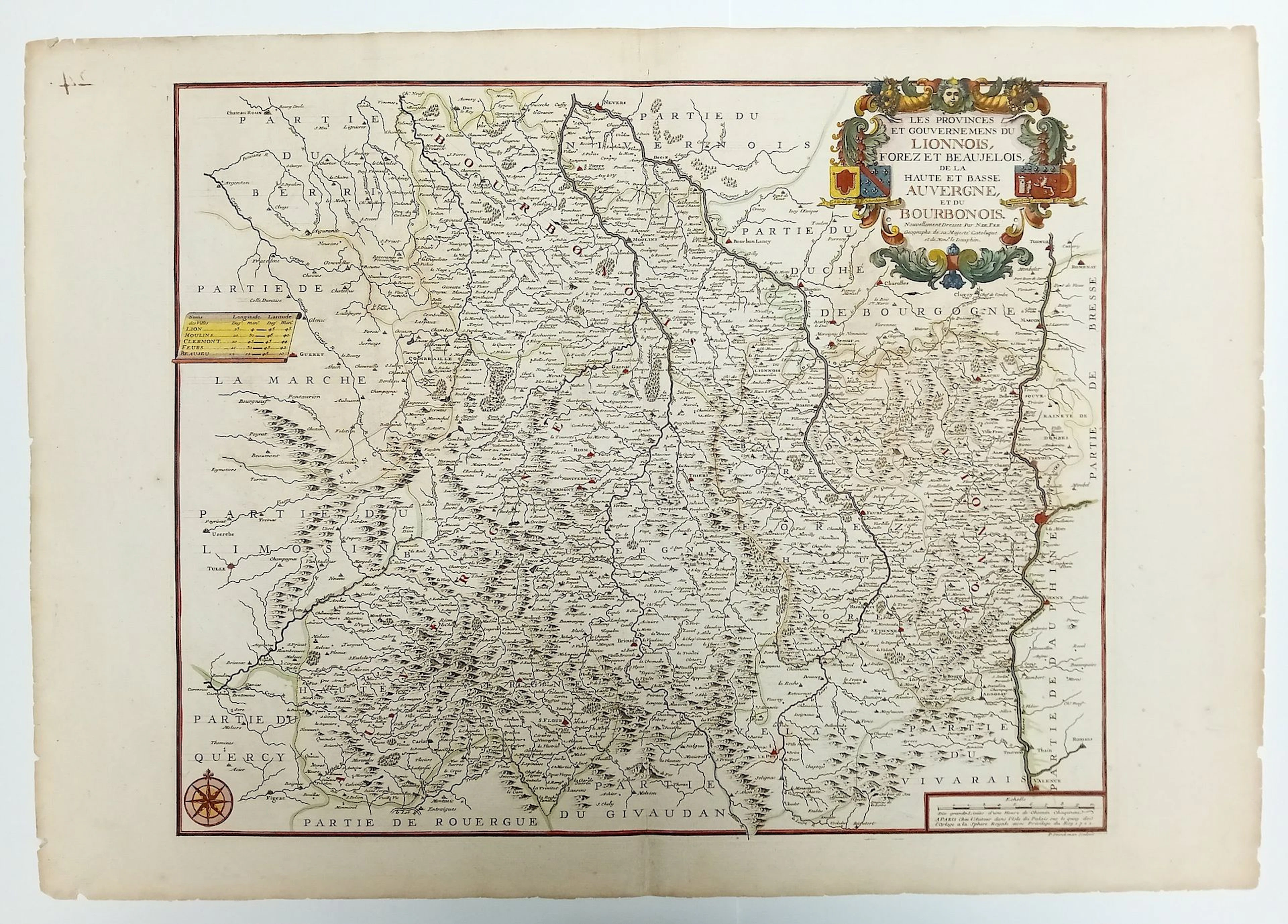 PUY-DE-DÔME, HAUTE-LOIRE, ALLIER, RHÔNE. "Les Provinces et G - Lot 283