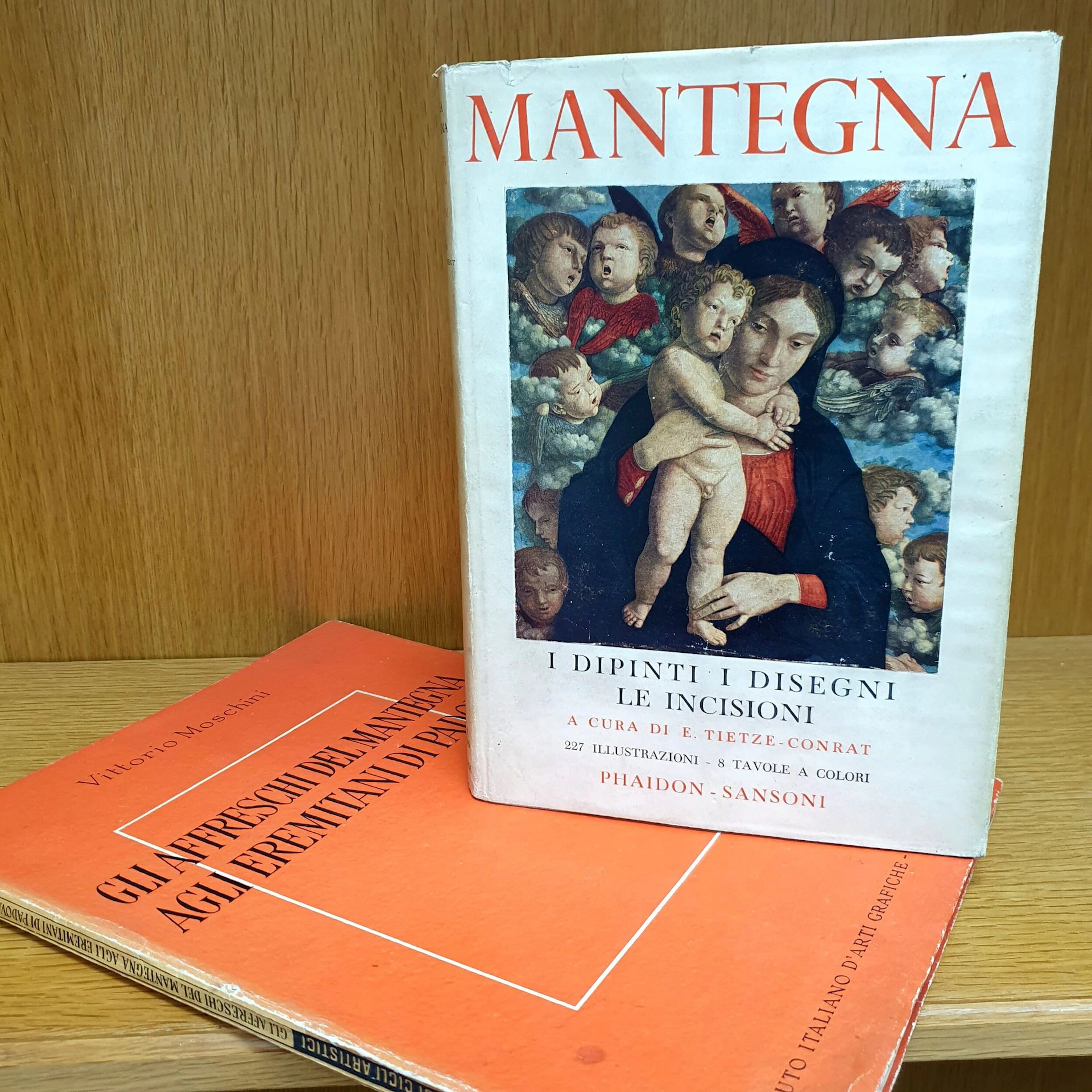 Set of two books on MANTEGNA: - Lot 29