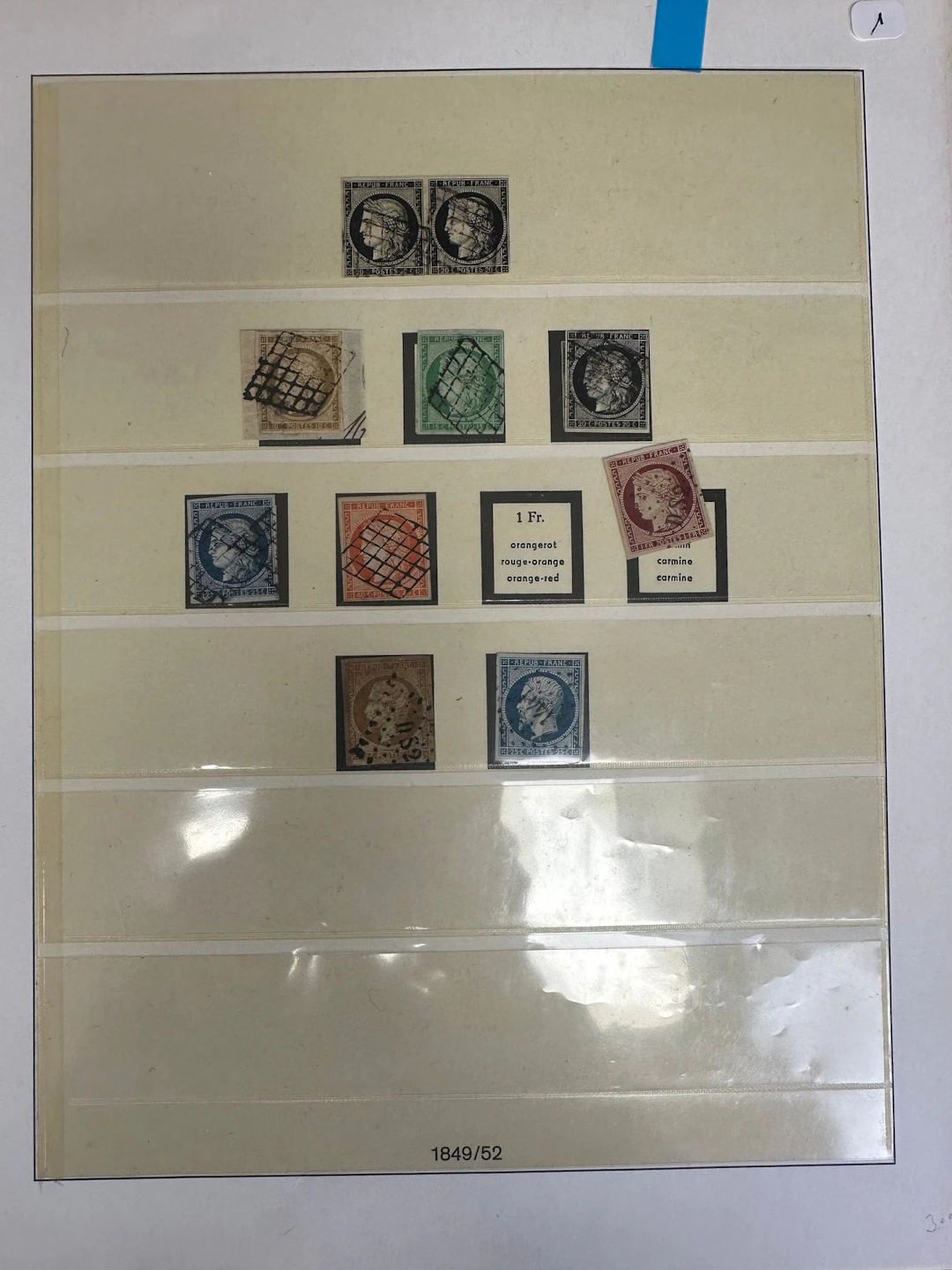 France: Extensive collection of French stamps, ranging from - Lot 117